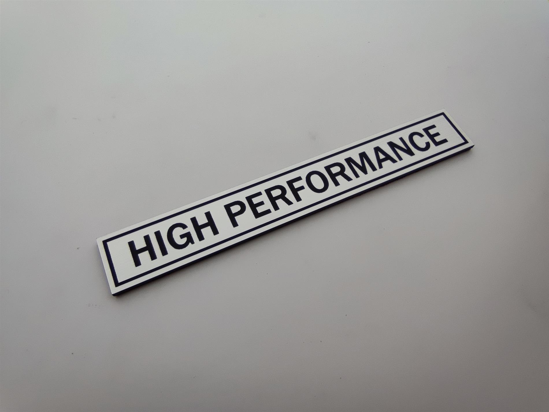 High Performance Alüminyum Görünümlü plastik etiket - Görsel 3