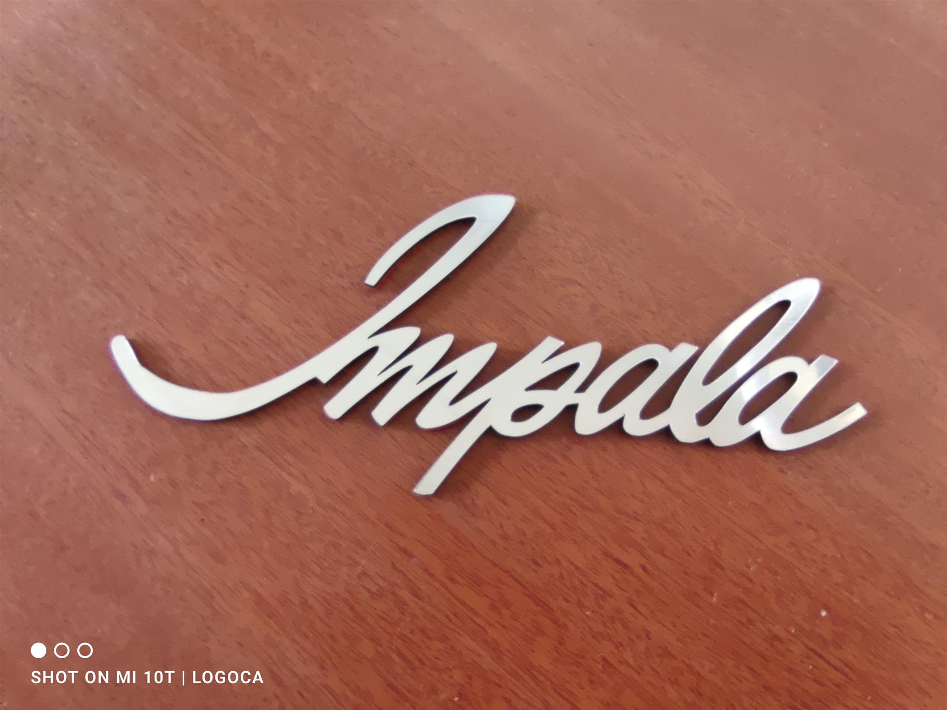 Chevrolet impala yazısı - Görsel 3