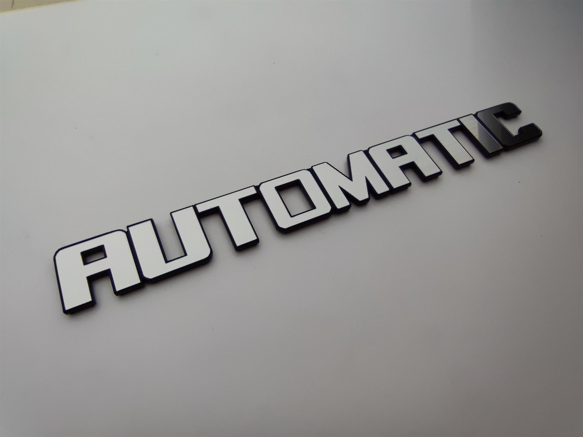 Ford automatic plastik etiket - Görsel 1