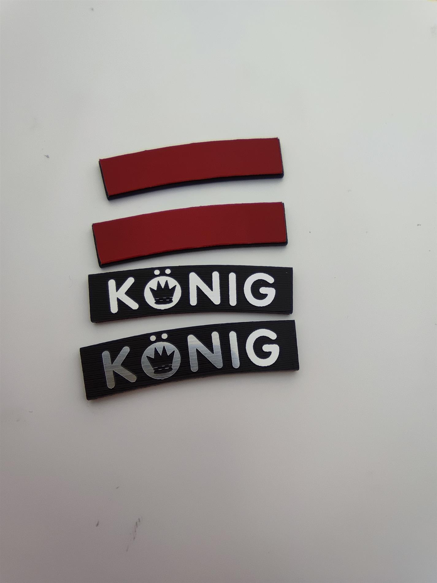 4 adet König  jant etiketi - Görsel 2