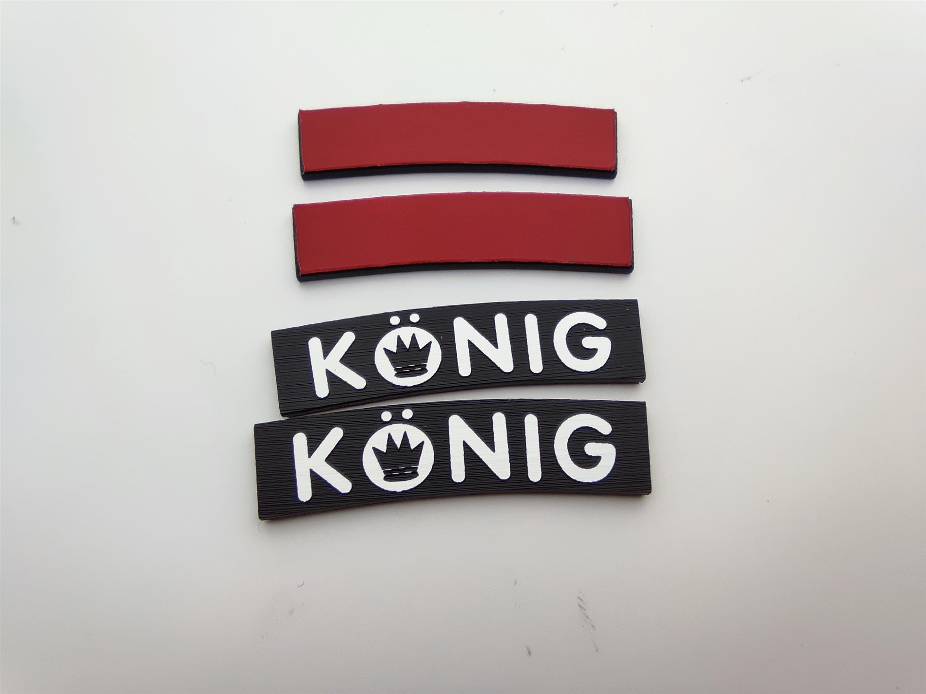 4 adet König  jant etiketi - Görsel 3