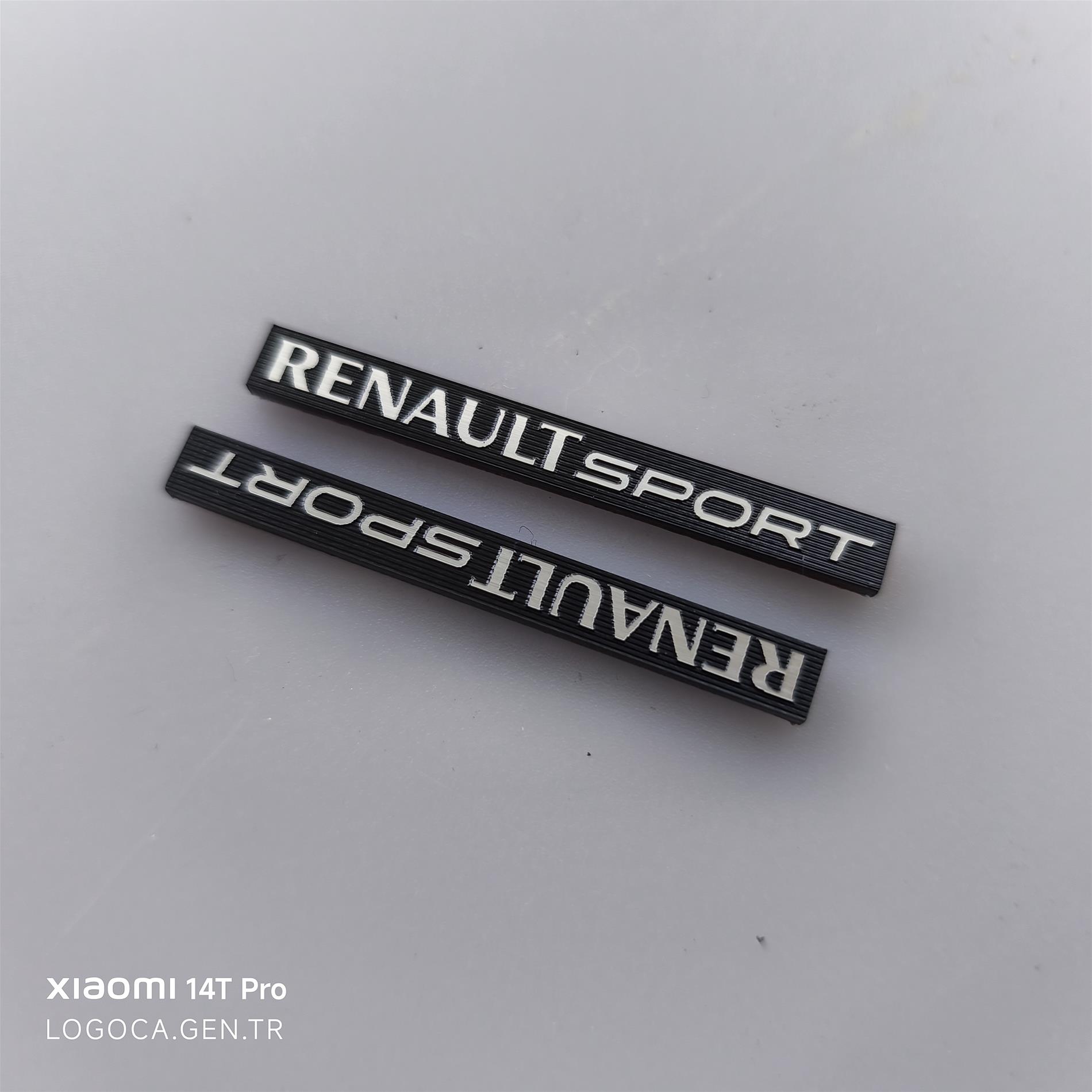 Renault sport Etiket - Görsel 1