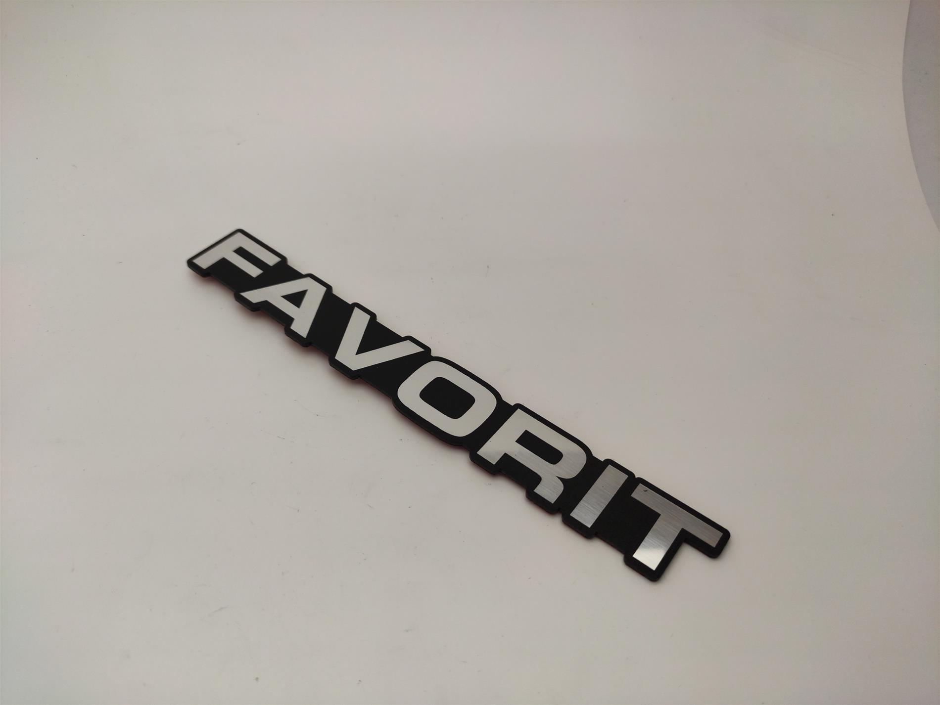Skoda Favorit Bagaj yazısı - Görsel 1
