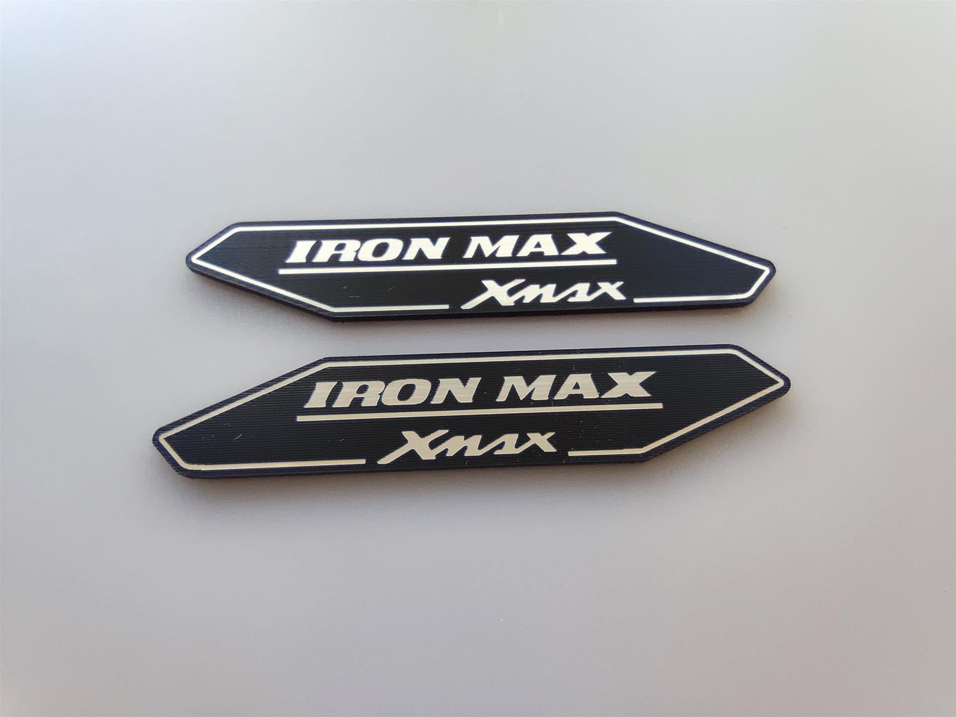 Yamaha iron max xmax alüminyum kapalma plastik etiket - Görsel 4
