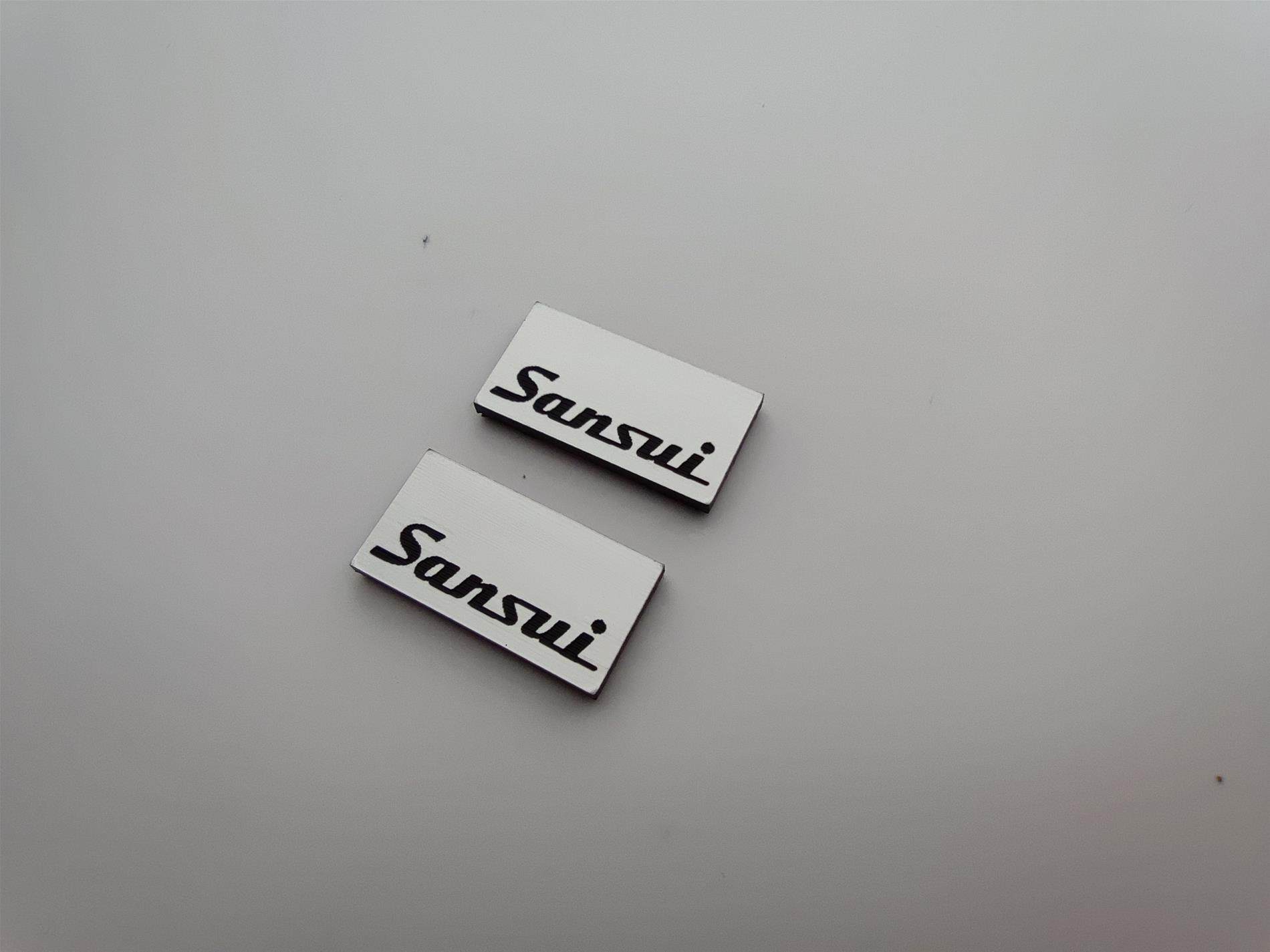 Sansui Eski tip dikdörgen logo - Görsel 1
