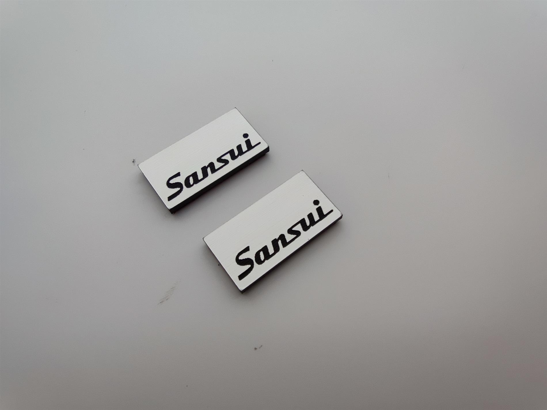 Sansui Eski tip dikdörgen logo - Görsel 2