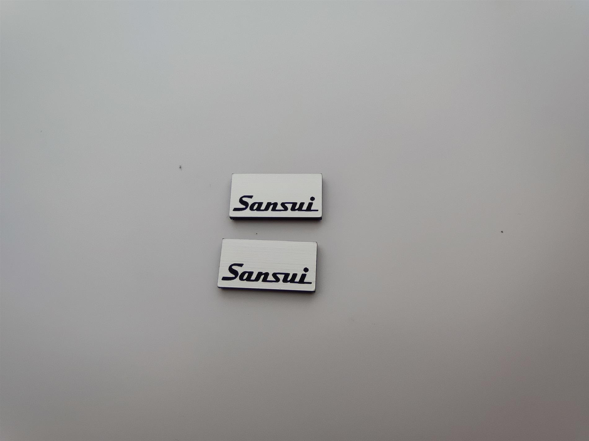 Sansui Eski tip dikdörgen logo - Görsel 3