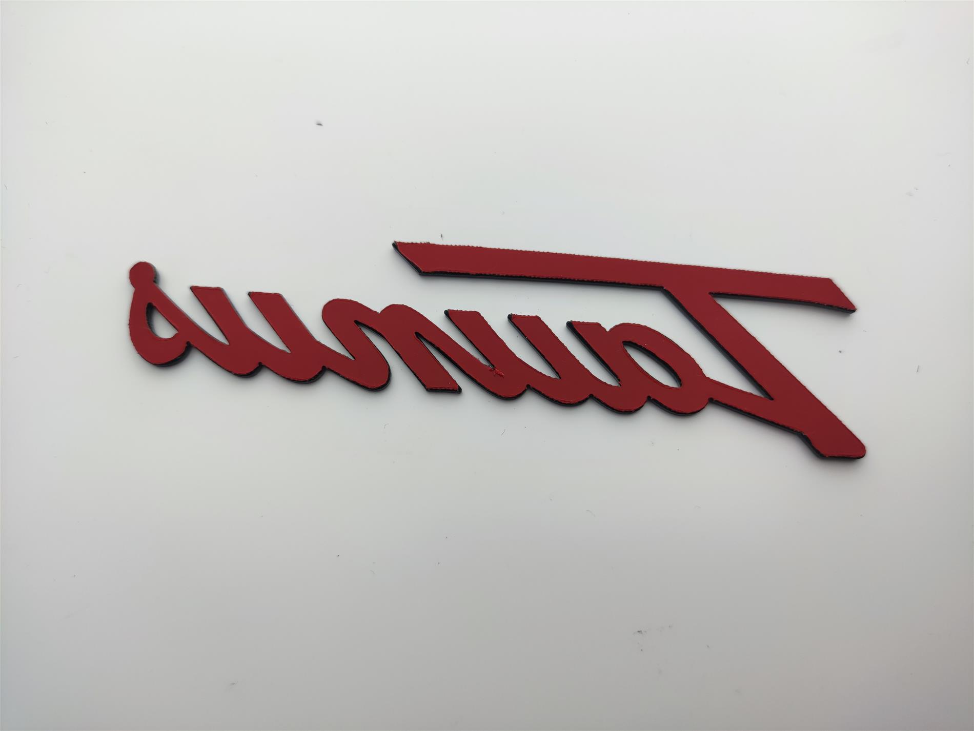 Ford Taunus Elyazı sticker plastik etiket - Görsel 4