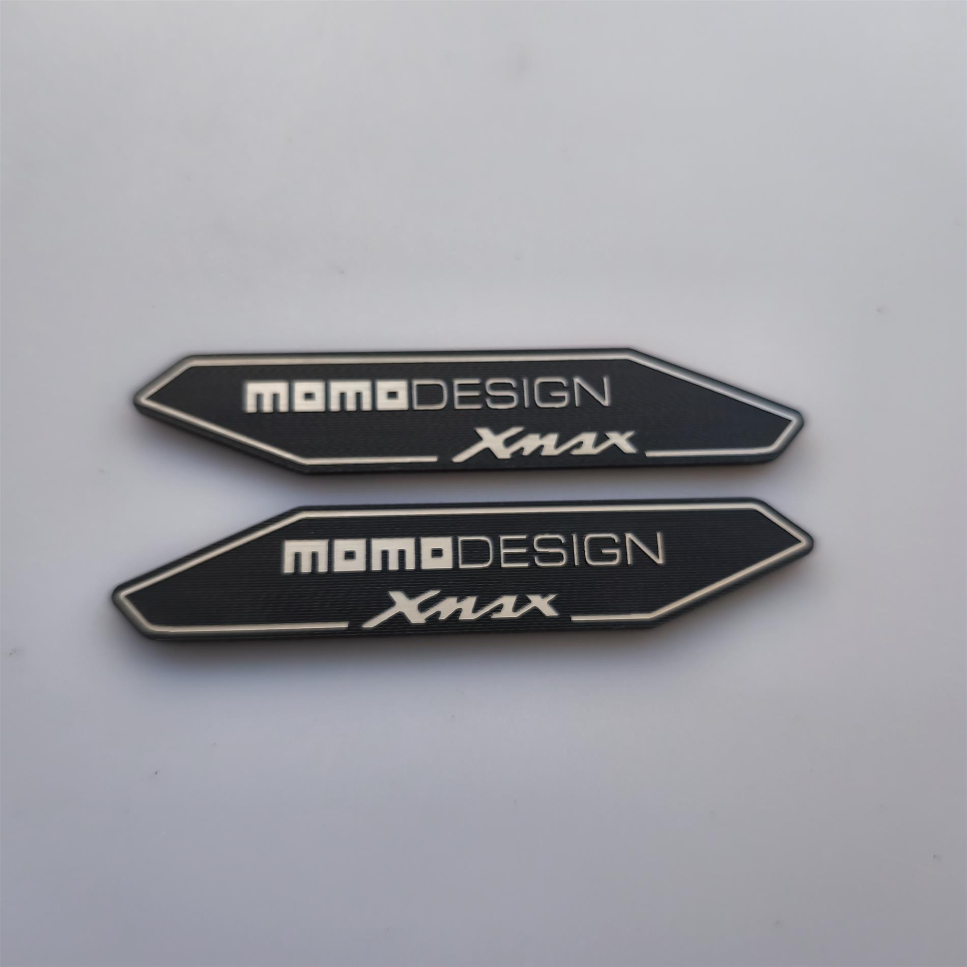 Yamaha momodesign  xmax alüminyum kapalma plastik etiket  - Görsel 3