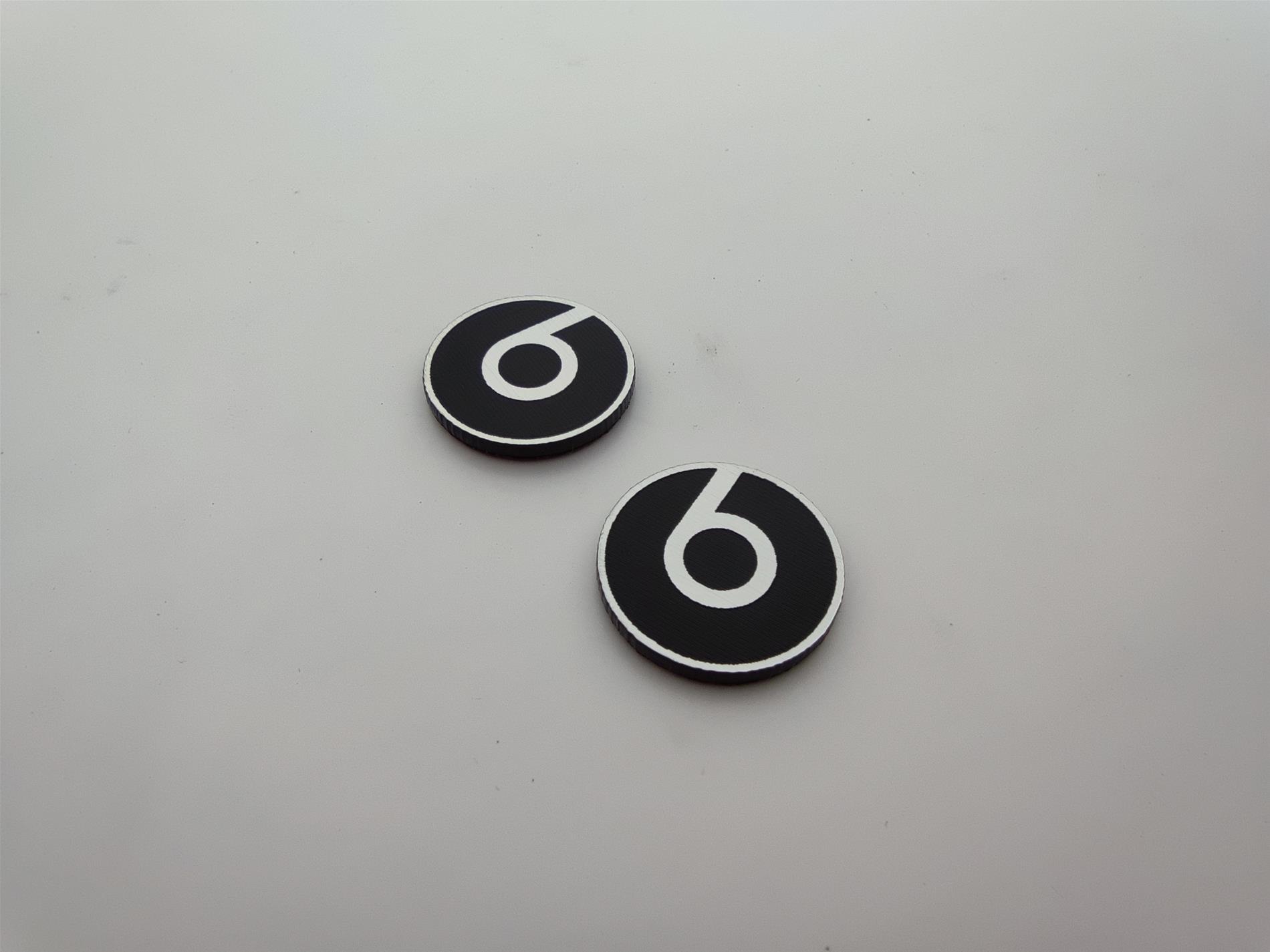Beats Yuvarlak siyah logo - Görsel 2