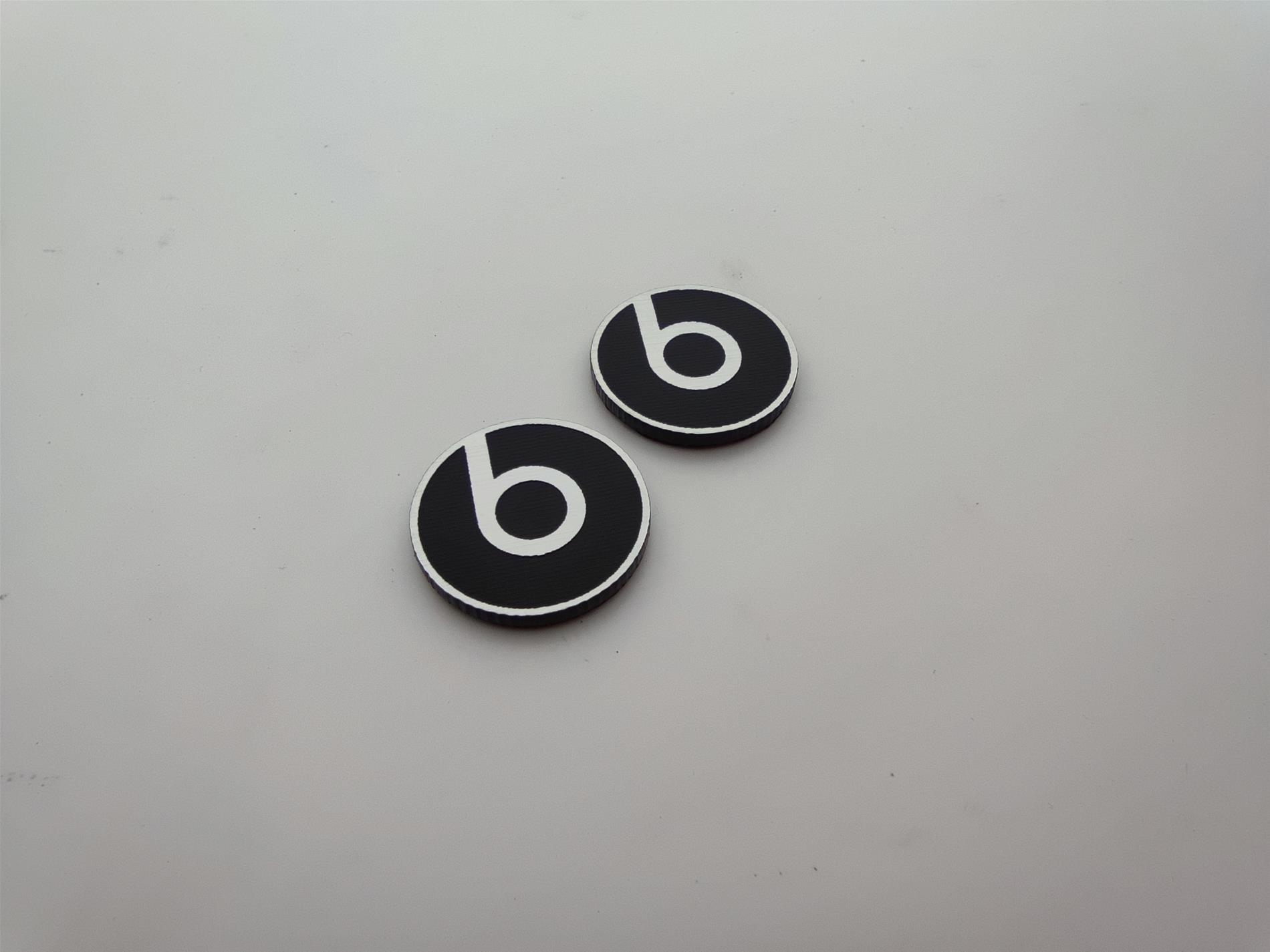 Beats Yuvarlak siyah logo - Görsel 3