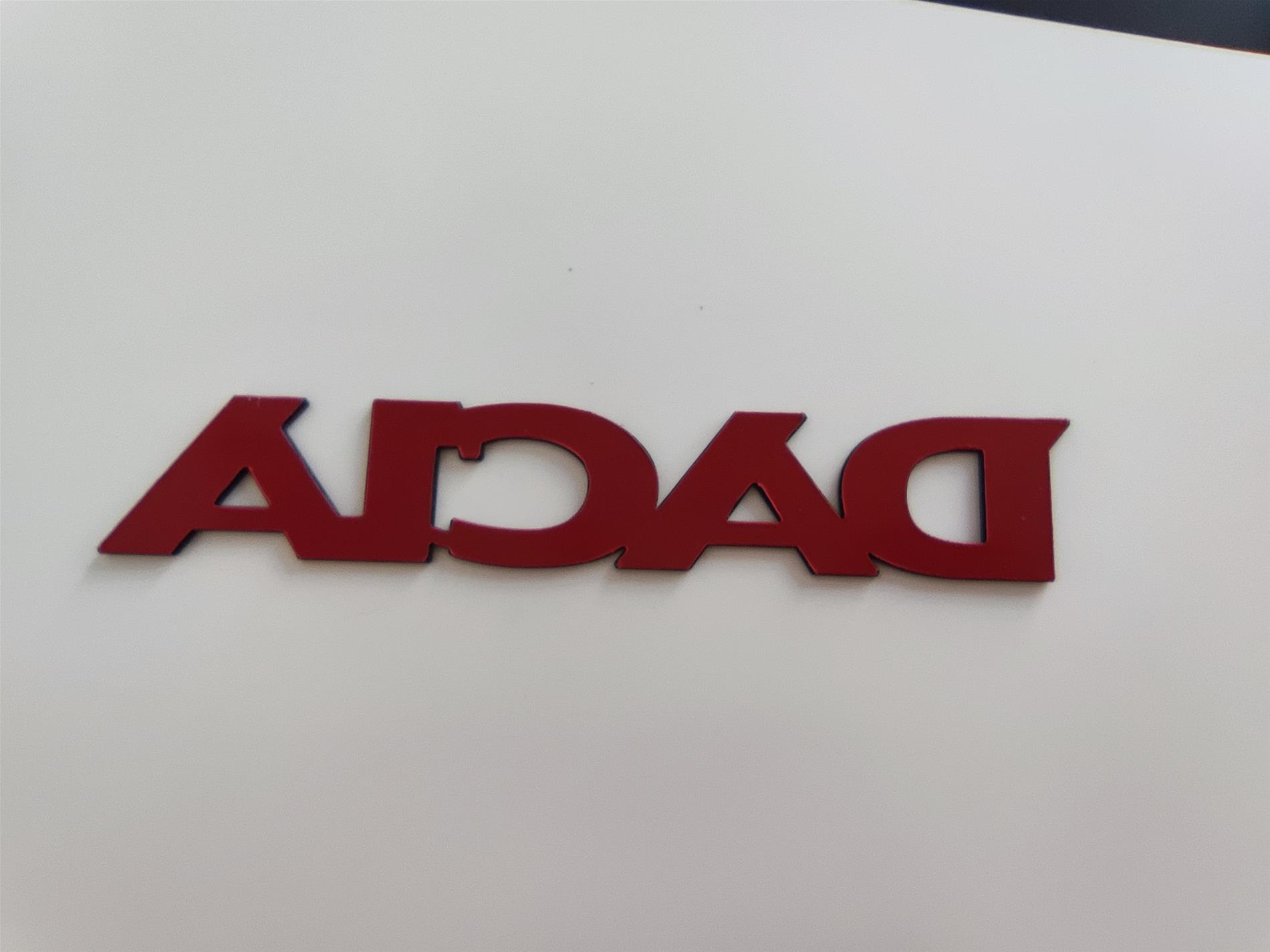 Dacia bagaj yazısı Eski tip - Görsel 4