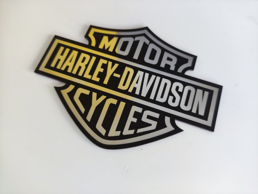 1 adet Harley Davidson etiket - Görsel 1
