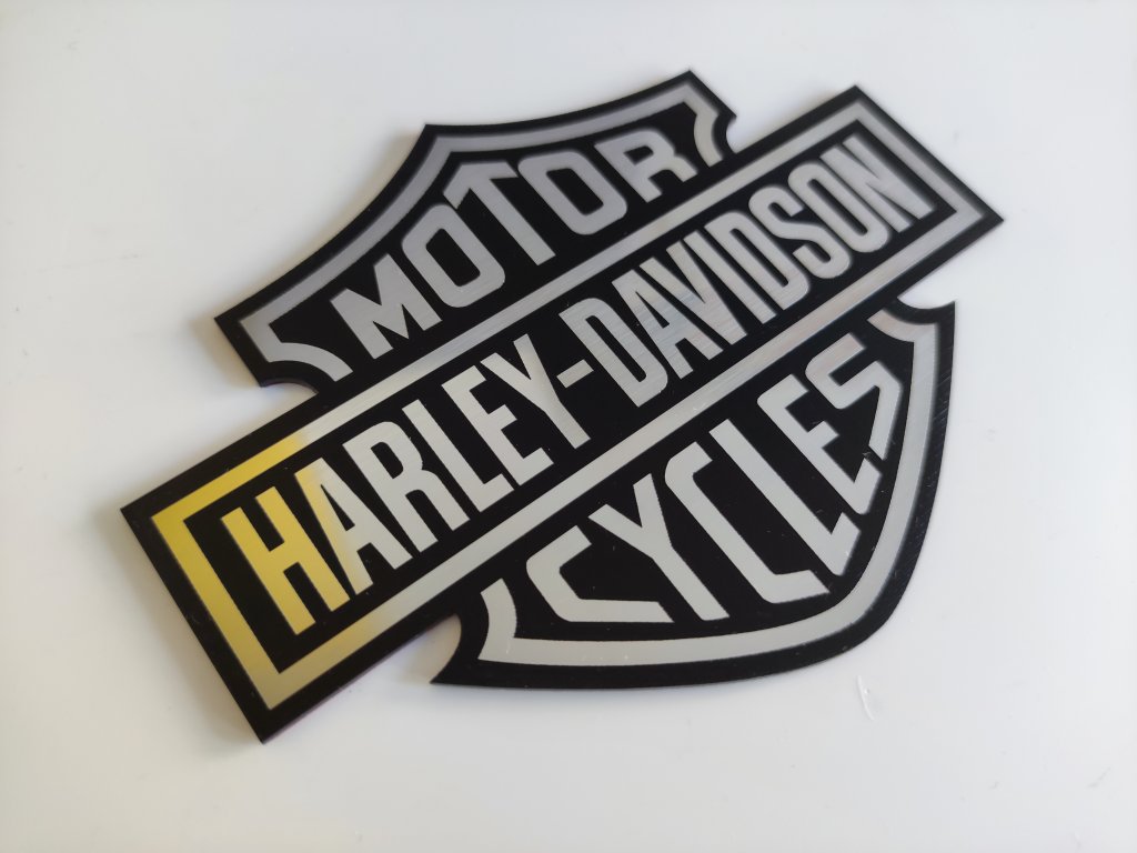 1 adet Harley Davidson etiket - Görsel 4