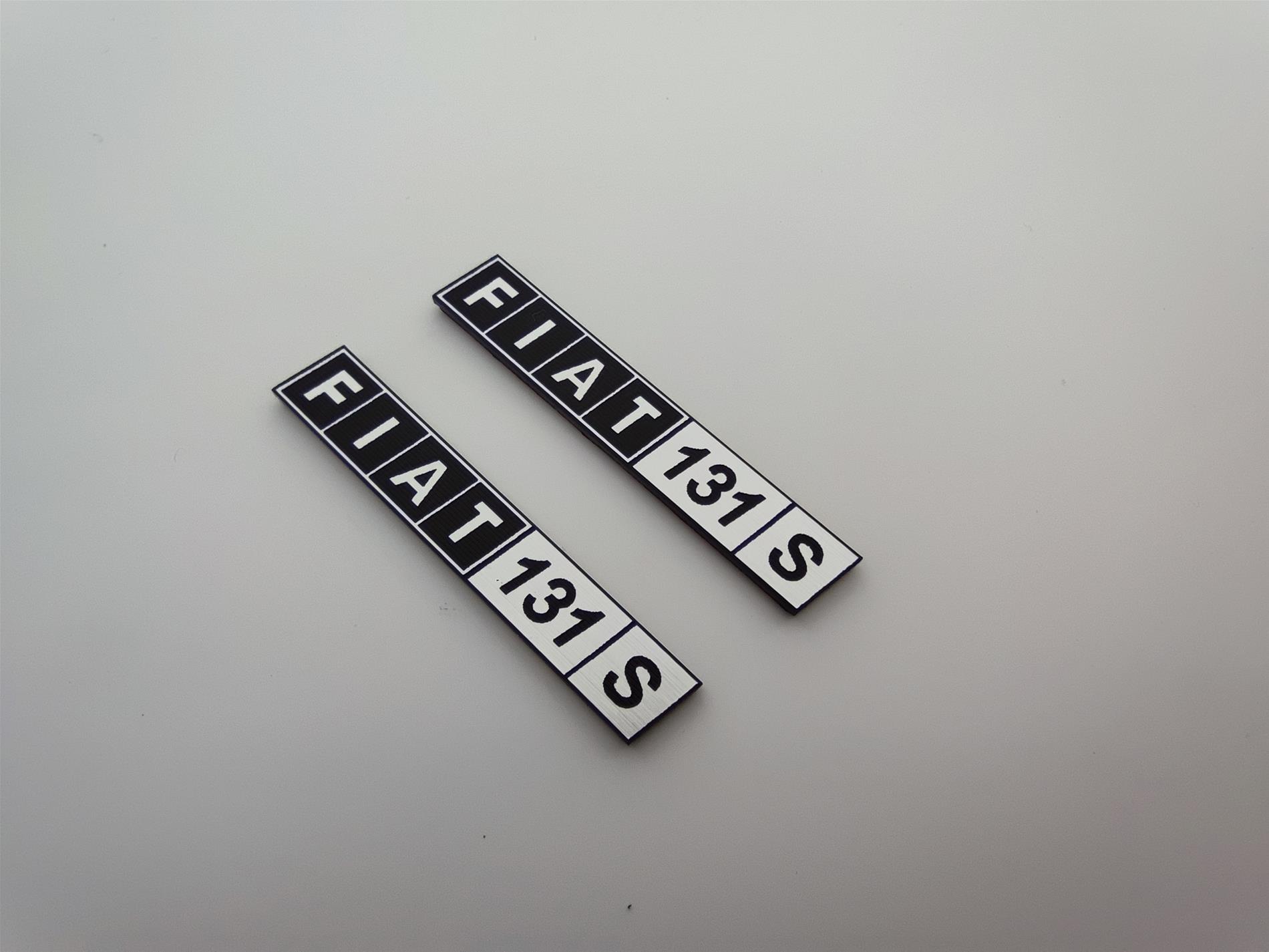 Fiat tofaş 131s logo 2 adet mini - Görsel 2