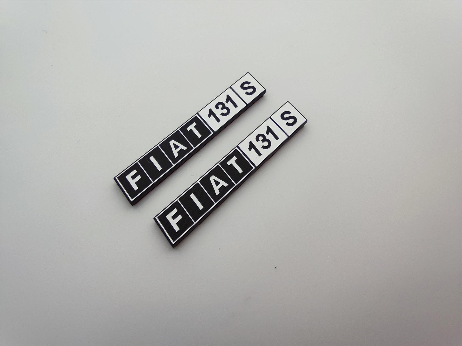 Fiat tofaş 131s logo 2 adet mini - Görsel 3