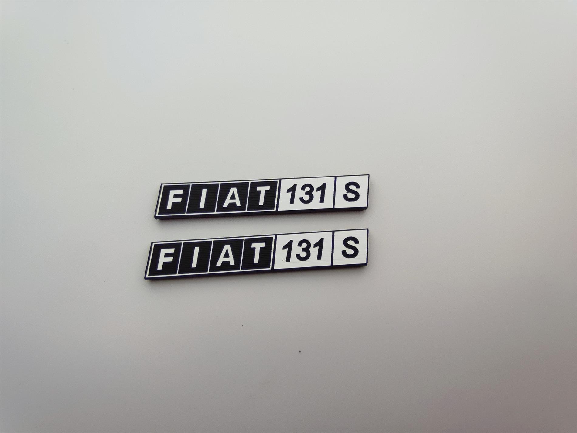 Fiat tofaş 131s logo 2 adet mini - Görsel 4