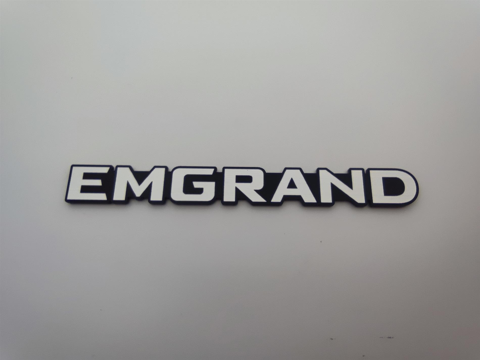 Geely Emgrand logo badge - Görsel 1