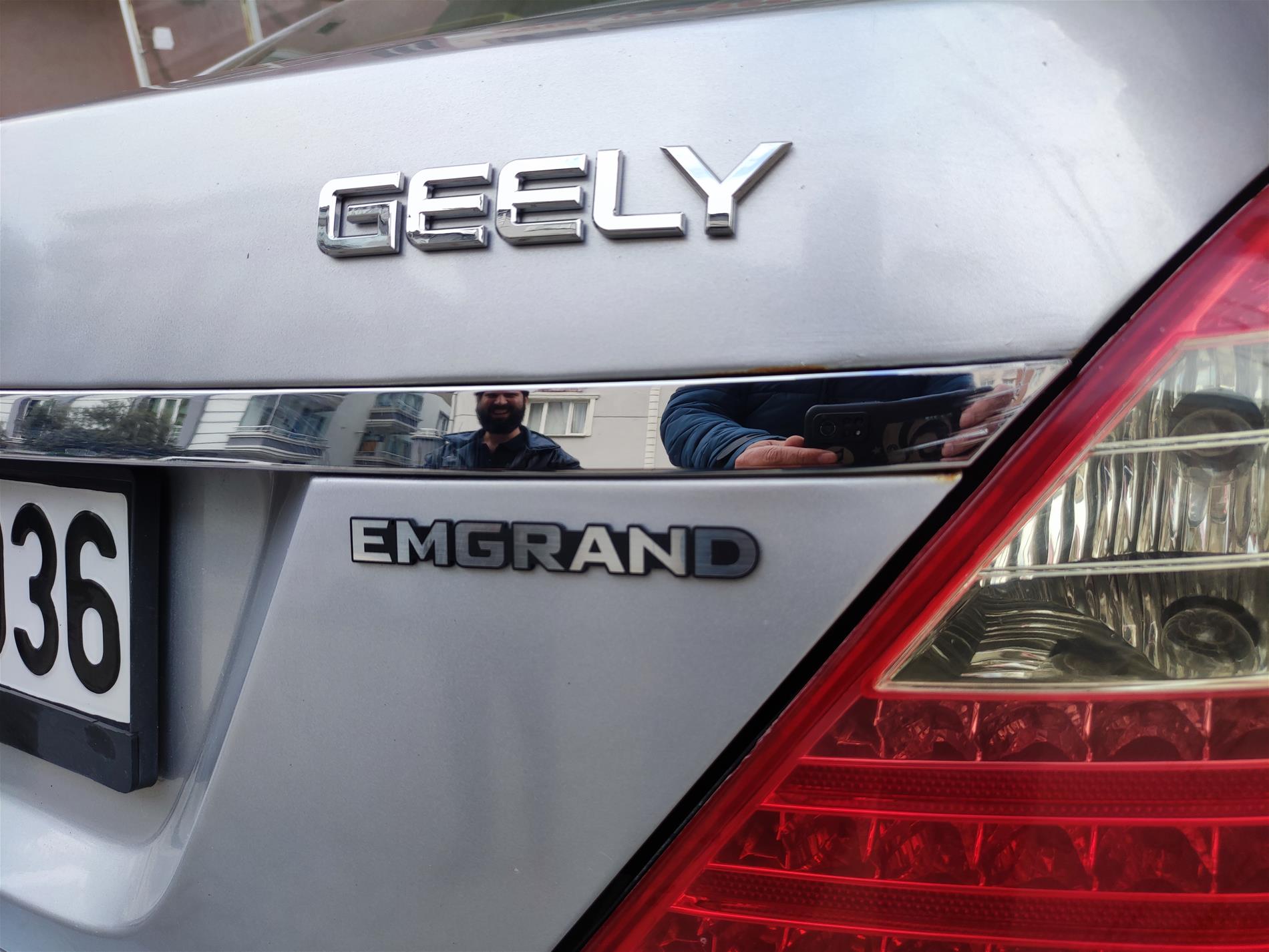 Geely Emgrand logo badge - Görsel 5