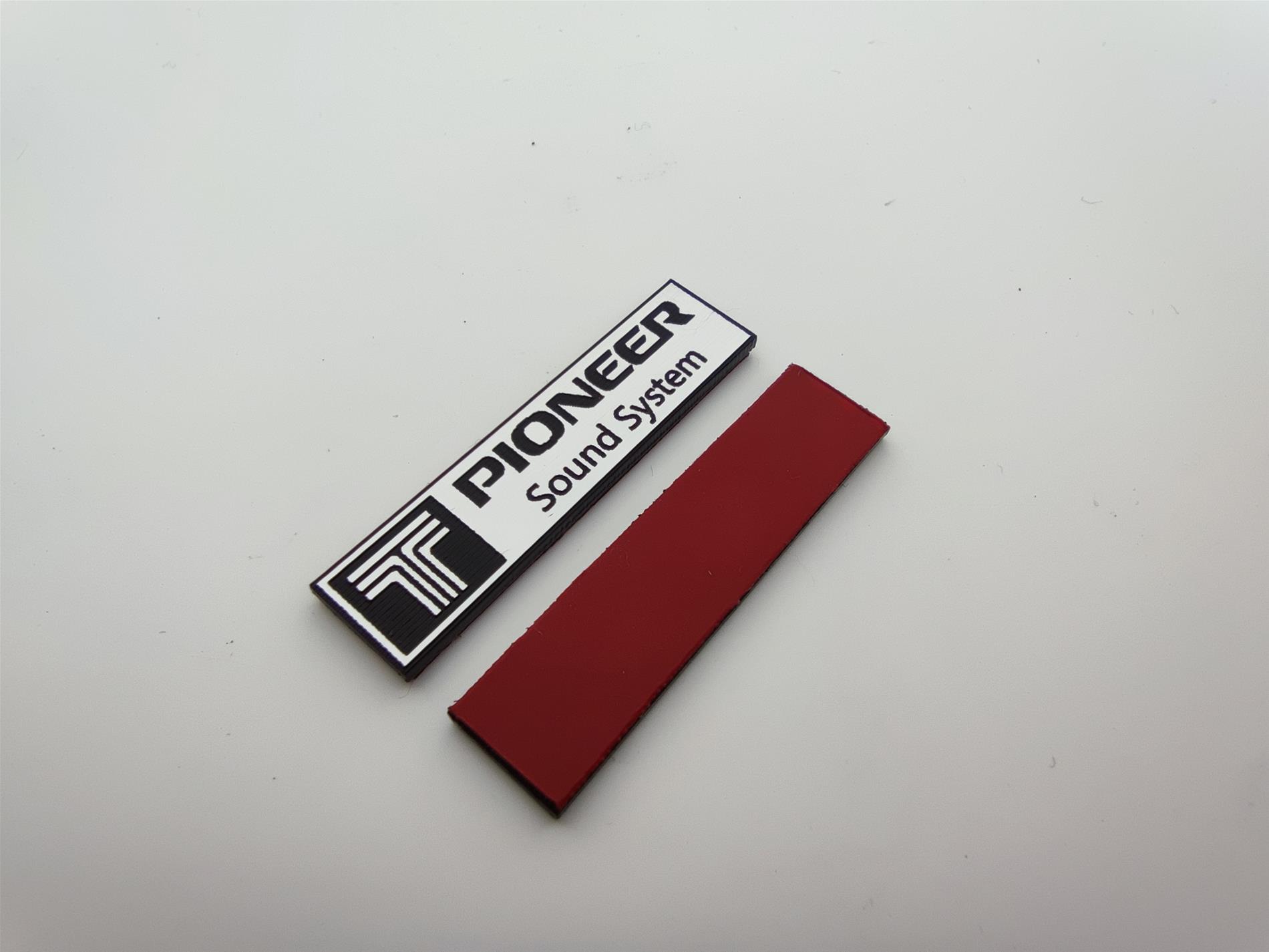 Tofaş logolu pioneer logo sound system - Görsel 4