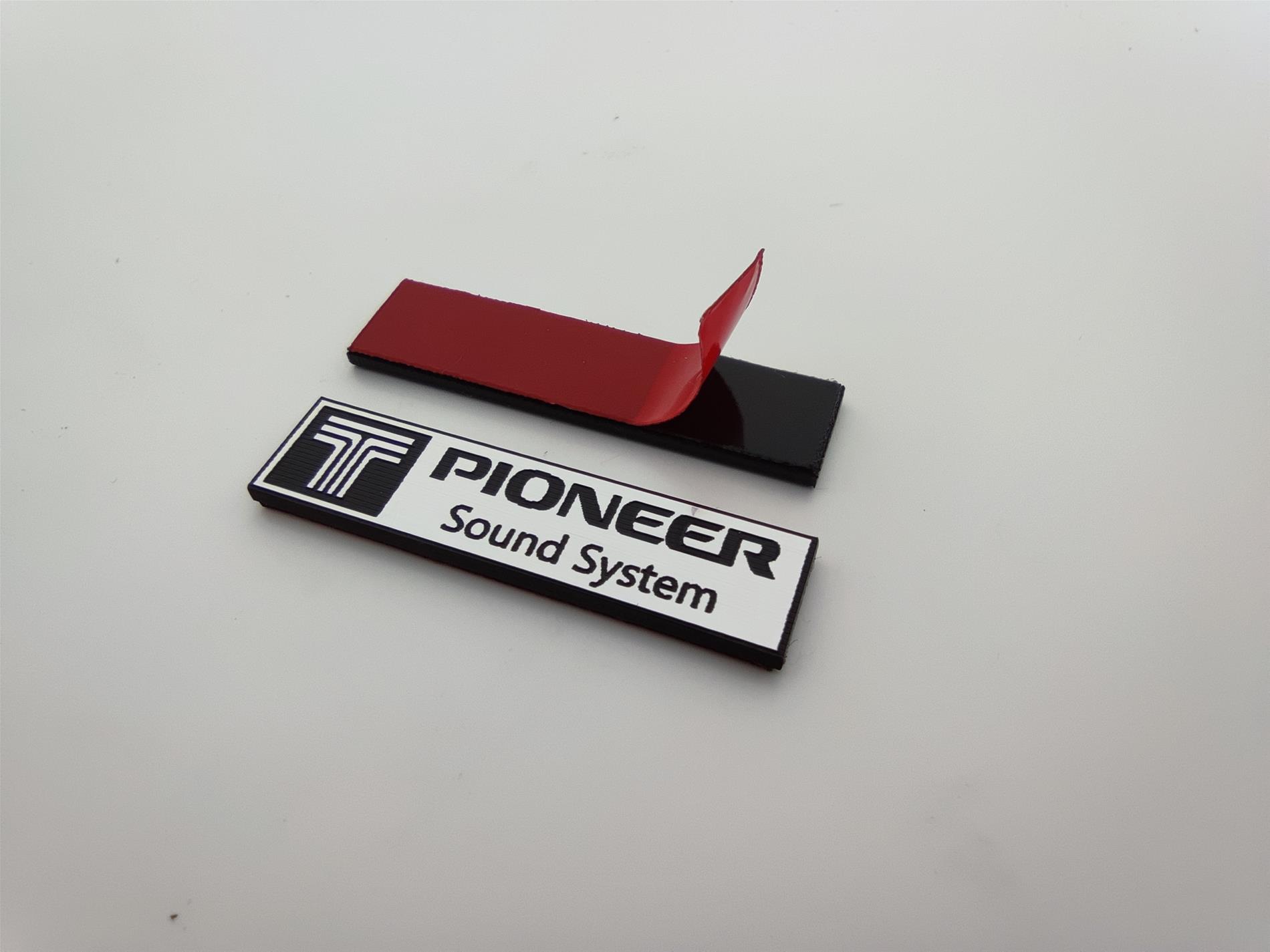 Tofaş logolu pioneer logo sound system - Görsel 5