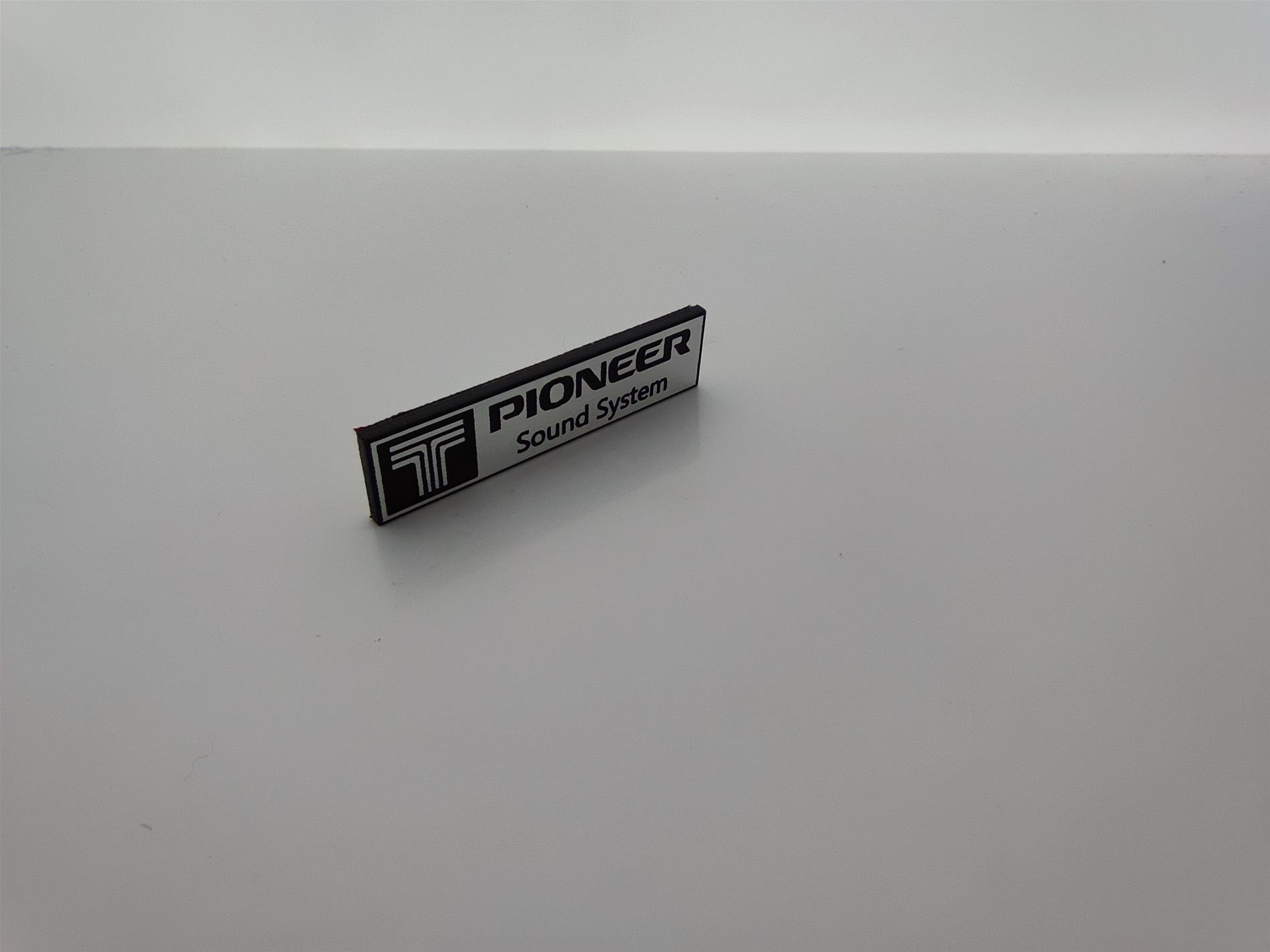 Tofaş logolu pioneer logo sound system - Görsel 6