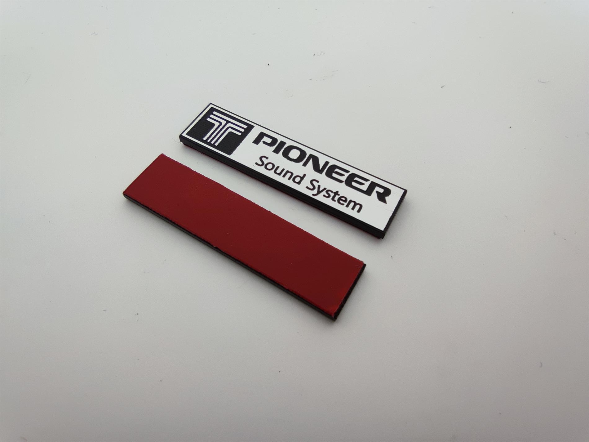 Tofaş logolu pioneer logo sound system - Görsel 7