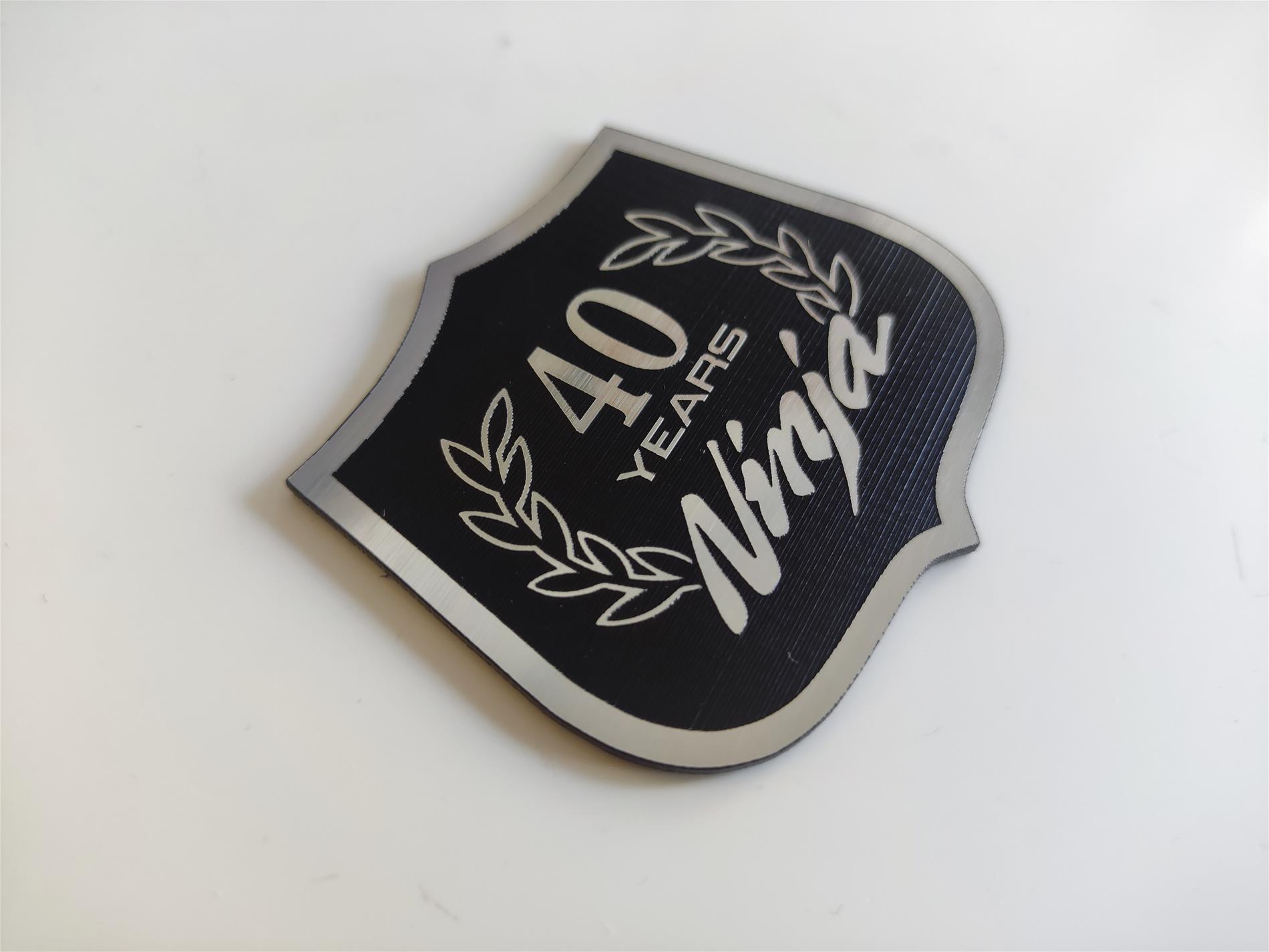 Kawasaki 40. yıl etiketi - 40 years ninja - Görsel 2