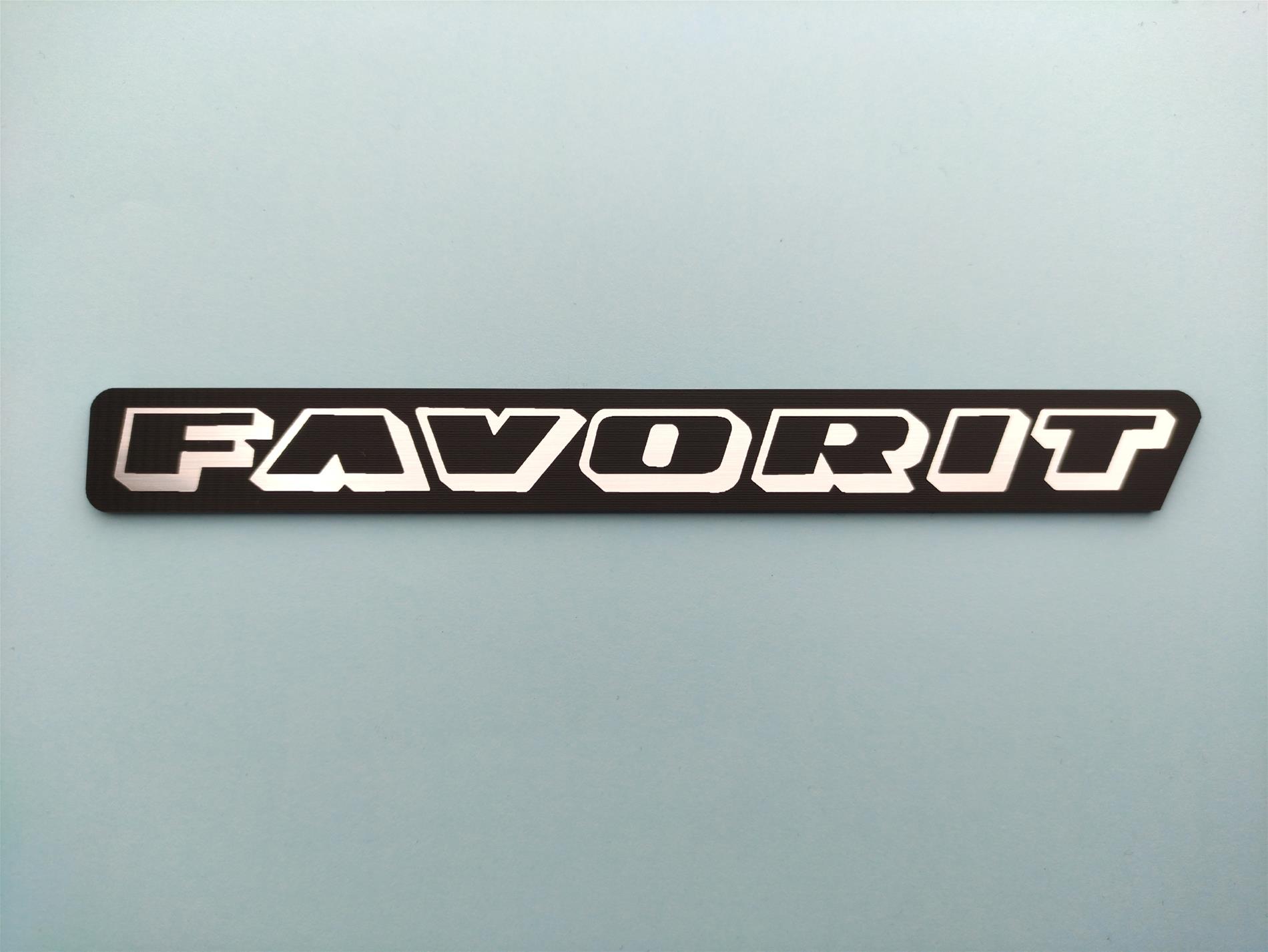 Skoda Favorit Kaporta yazısı - Görsel 5