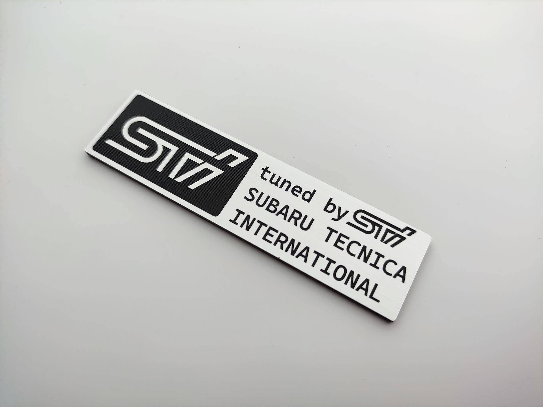 Subaru sti etiket 2 farklı ölçü - Görsel 4