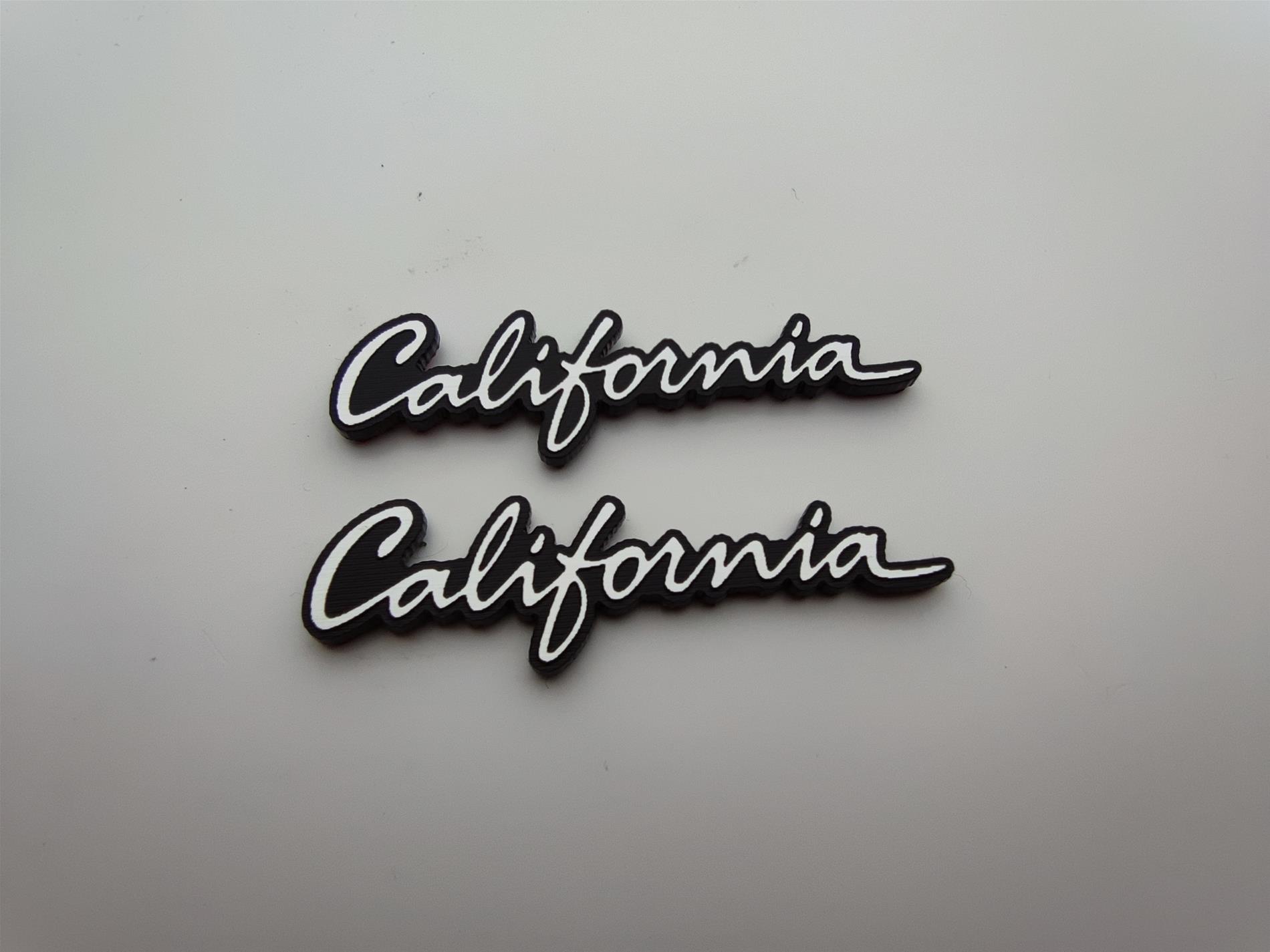 California plastik etiket - Görsel 4