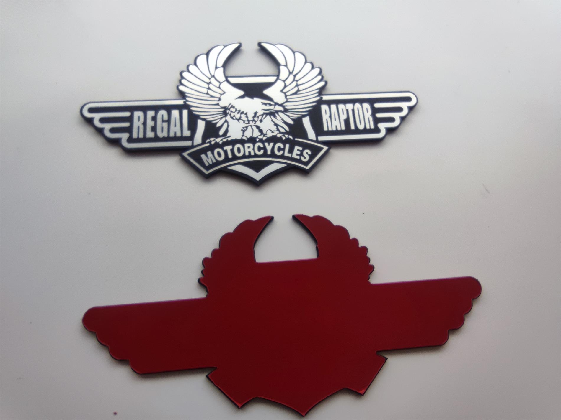 Regal Raptor motorcycles etiket  - Görsel 4