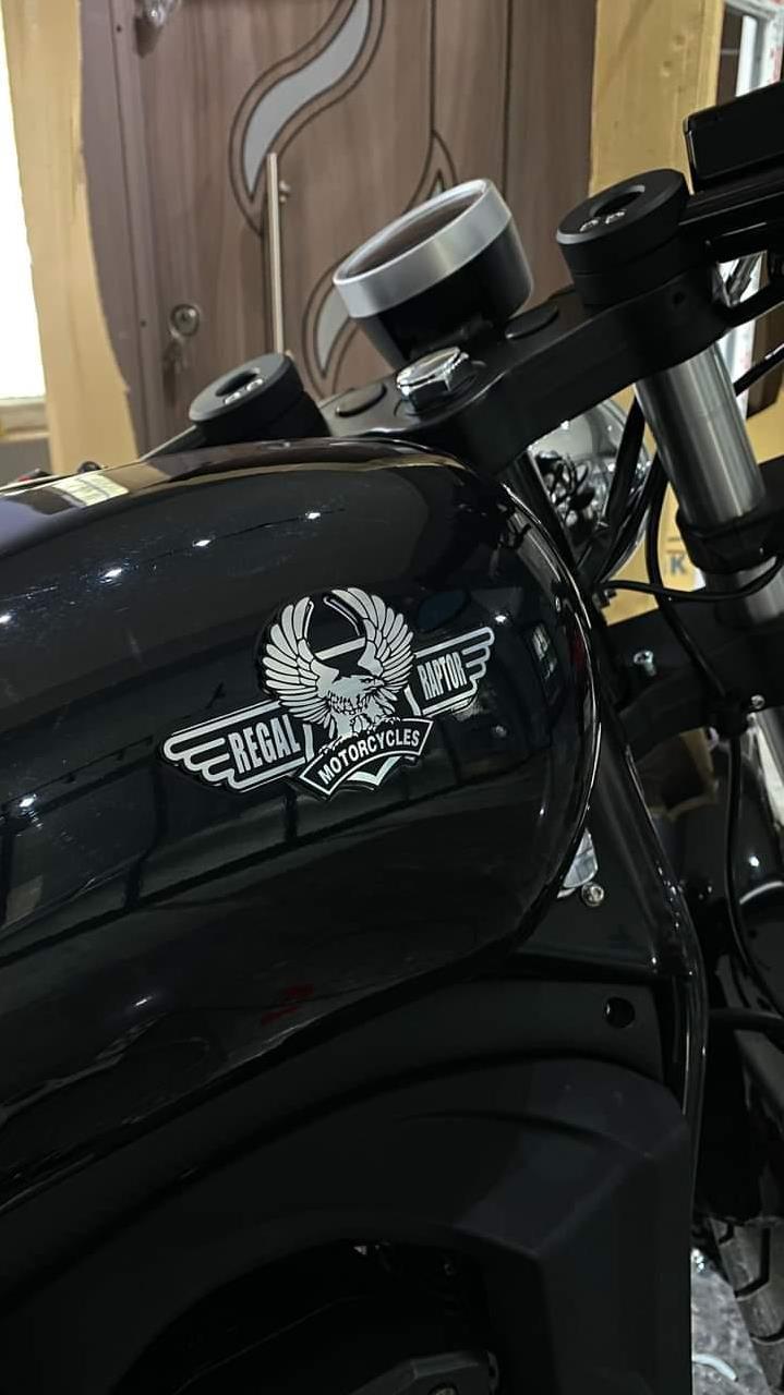 Regal Raptor motorcycles etiket  - Görsel 5