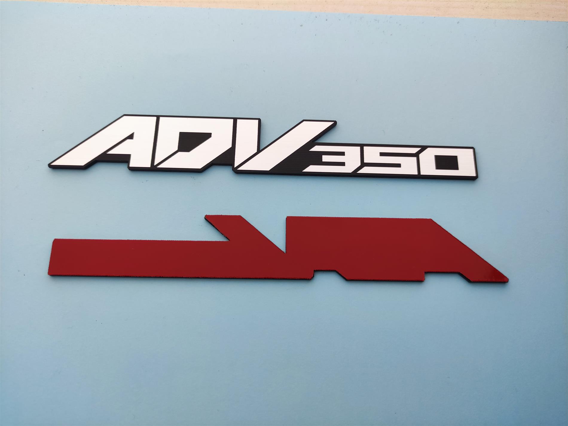 Honda Adv350  plastik sticker etiket  motor yazısı - Görsel 5
