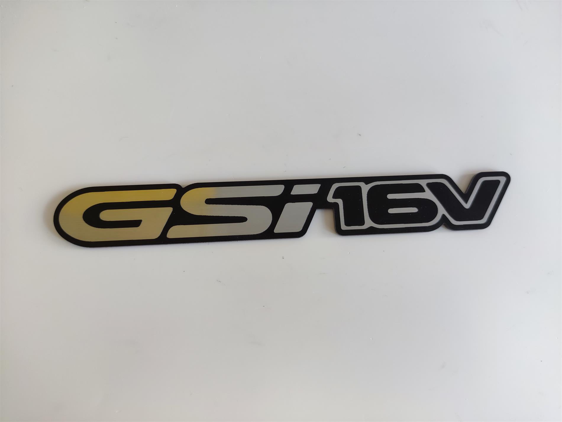 Opel Corsa GSI 16v Etiket Bagaj yazısı - Görsel 1