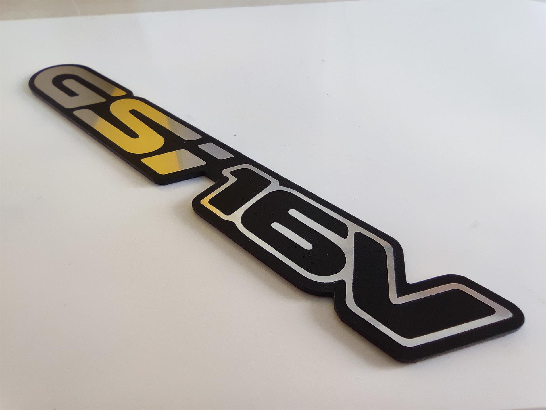 Opel Corsa GSI 16v Etiket Bagaj yazısı - Görsel 2