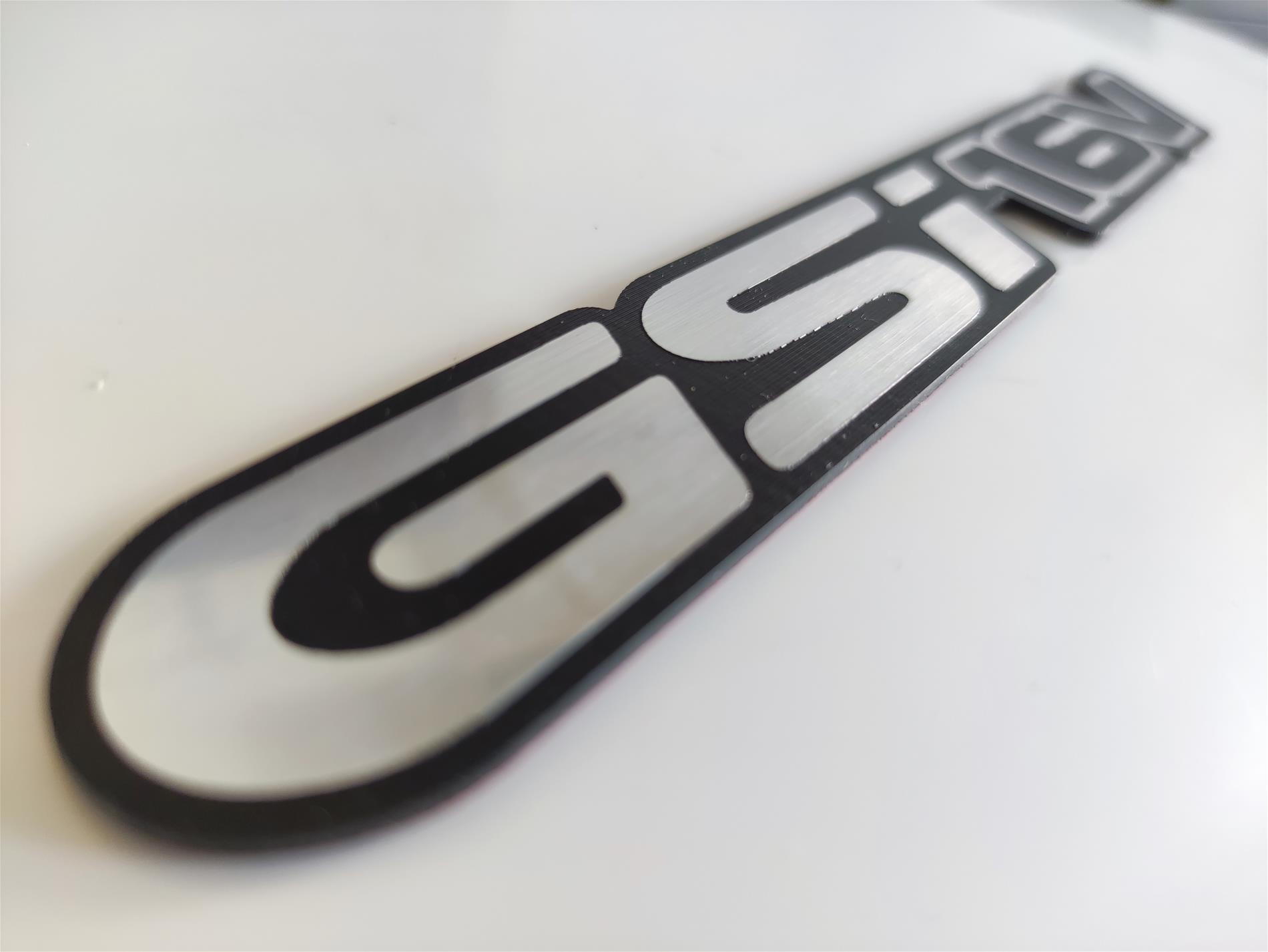 Opel Corsa GSI 16v Etiket Bagaj yazısı - Görsel 3