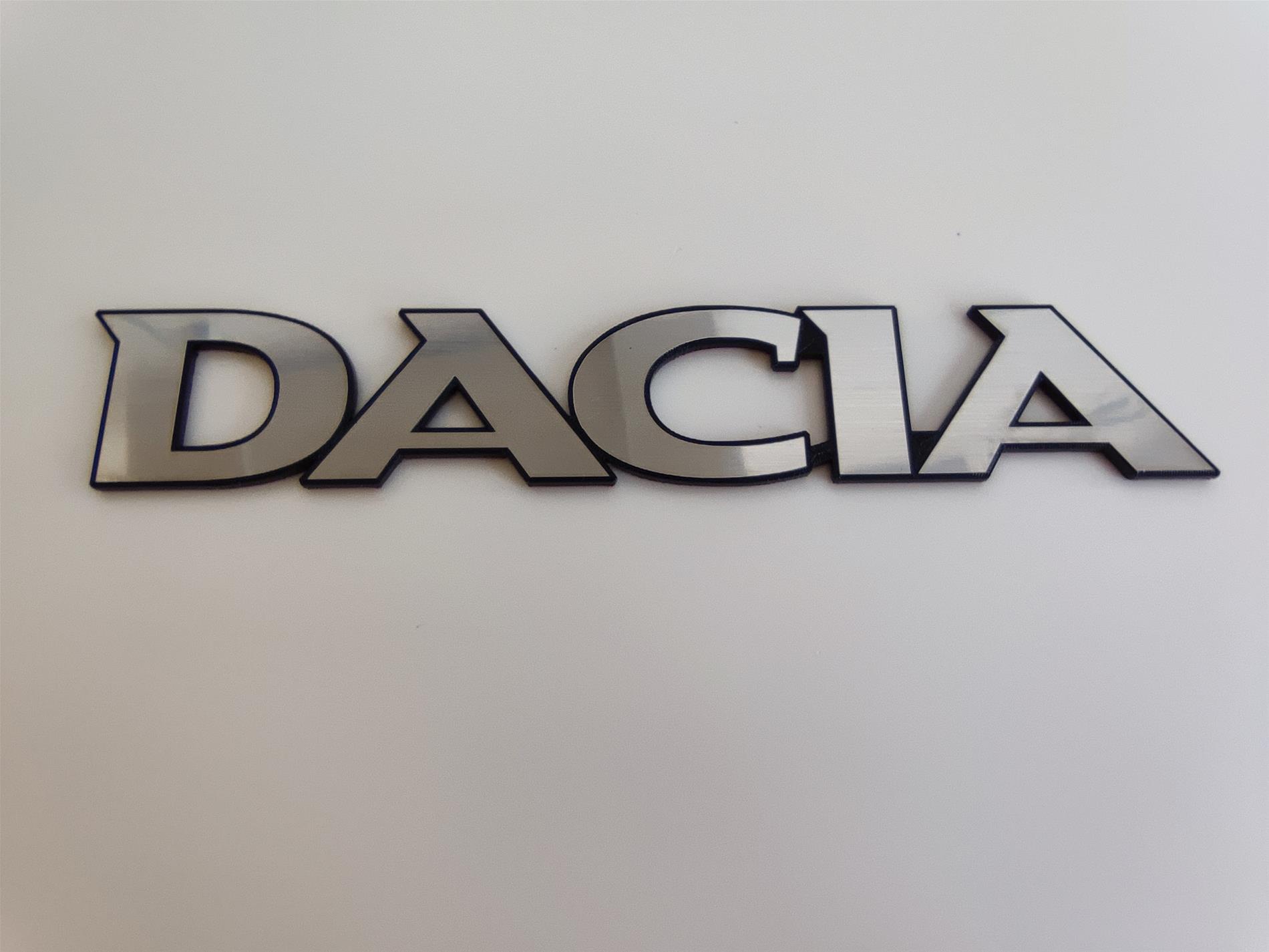 Dacia bagaj yazısı Eski tip - Görsel 1