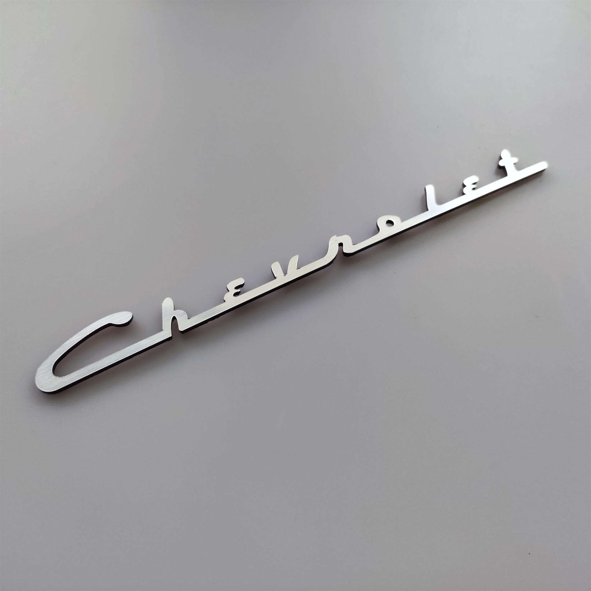 Chevrolet eski tip logo yazı bagaj yazısı - Görsel 1