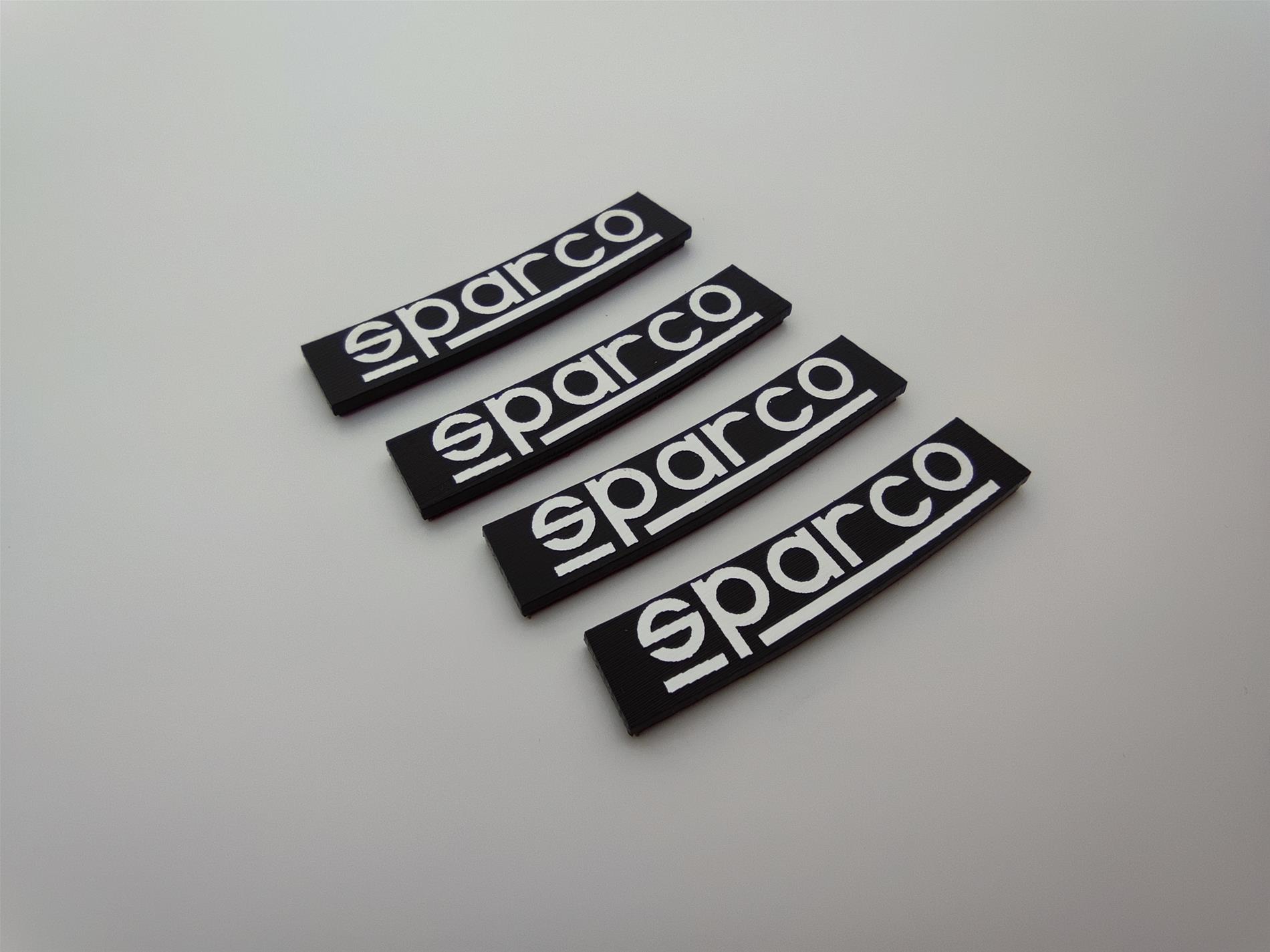 4 adet sparco jant etiketi - Görsel 5
