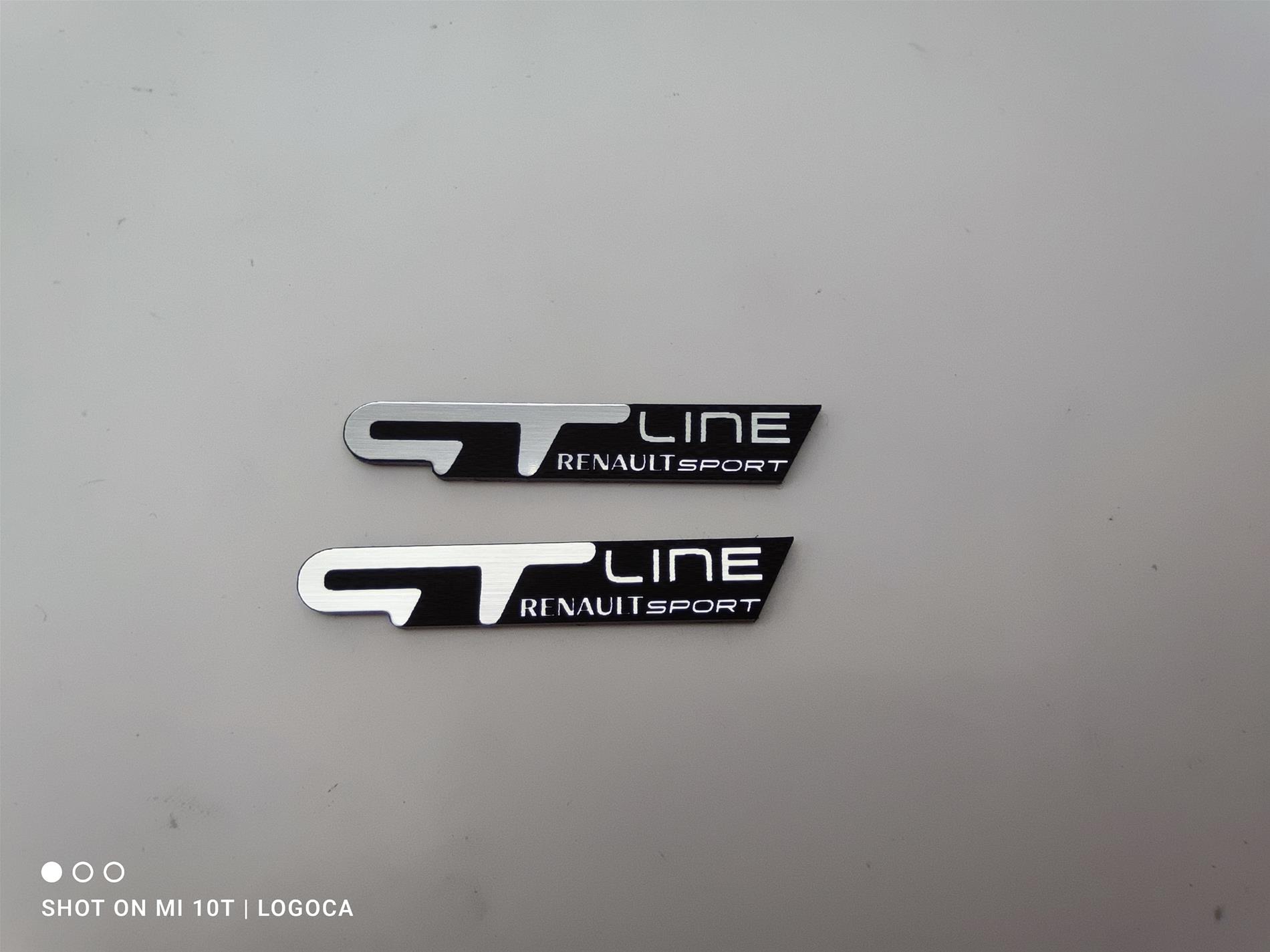 Renault sport GT line etiket - Görsel 1