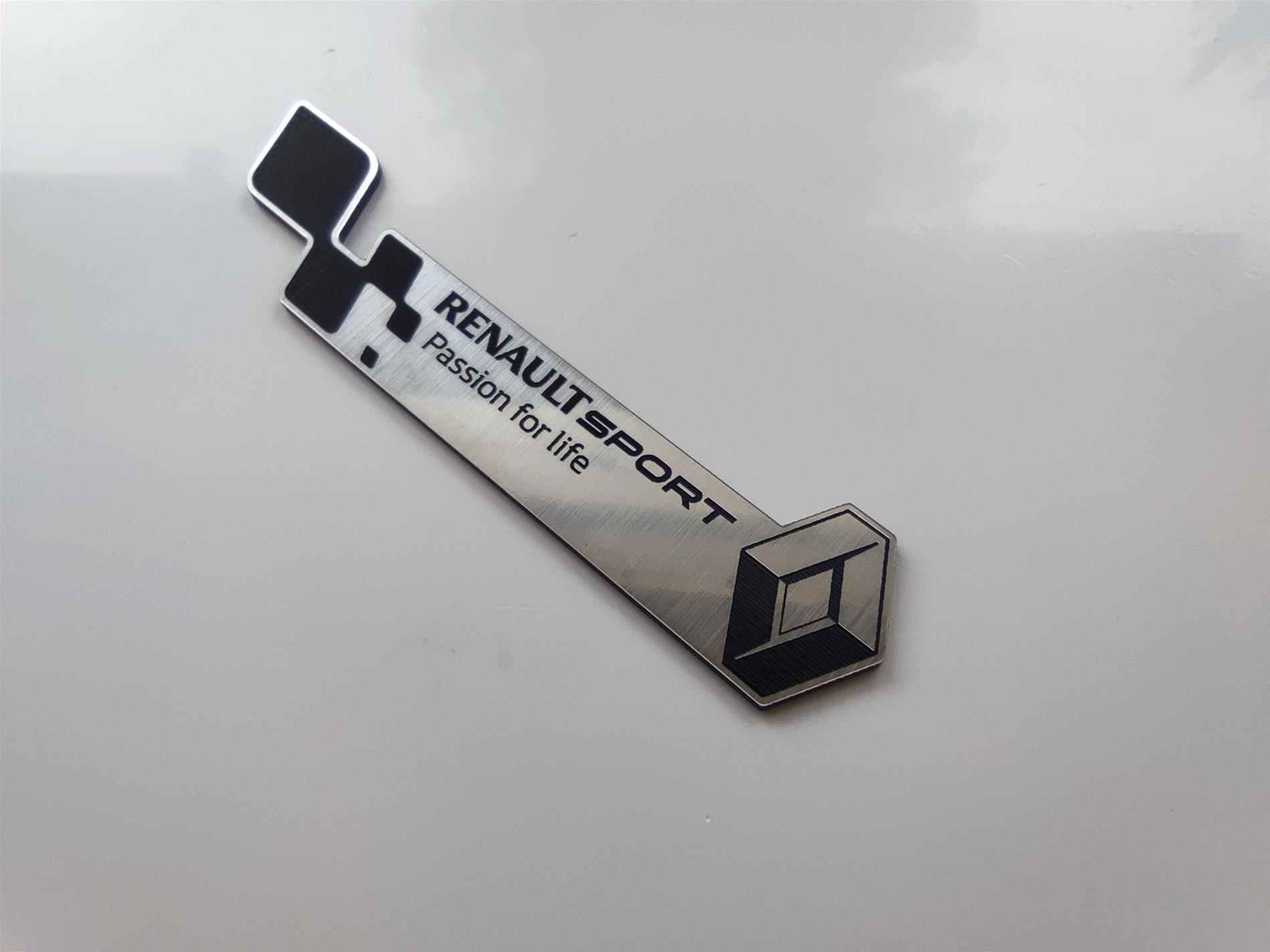 Renault Passion for life kişileştirilebilir sağ sol çamurluk etiketi - Görsel 2
