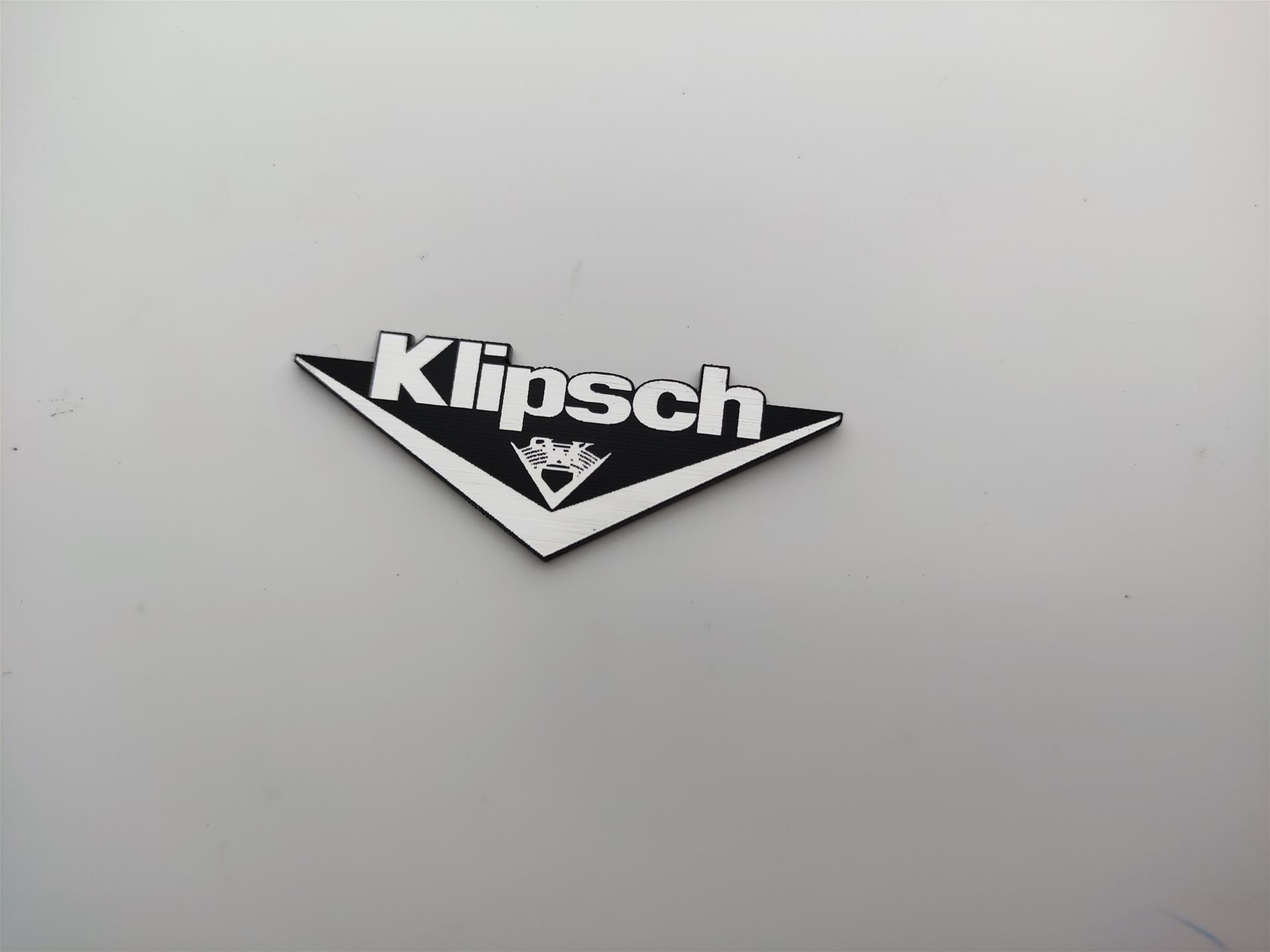 Klipsch ses sistemi logosu 2 li takım - Görsel 1