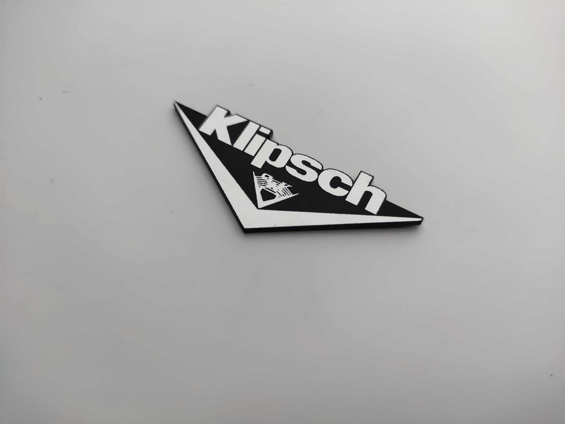 Klipsch ses sistemi logosu 2 li takım - Görsel 3
