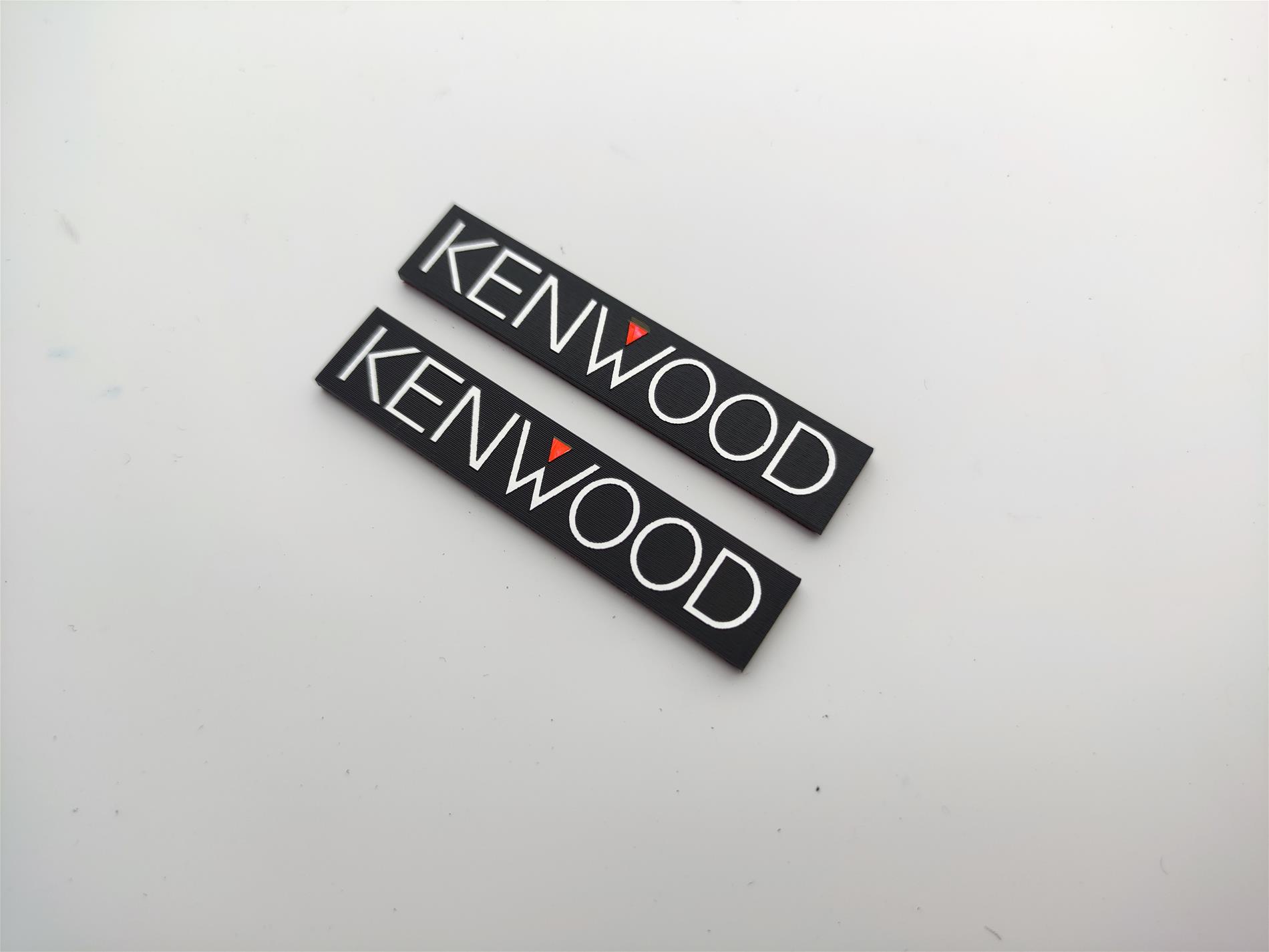 Kenwood Logosu - Etiket, Sticker, Çıkartma | Yüksek Kaliteli & Dayanıklı - Görsel 1