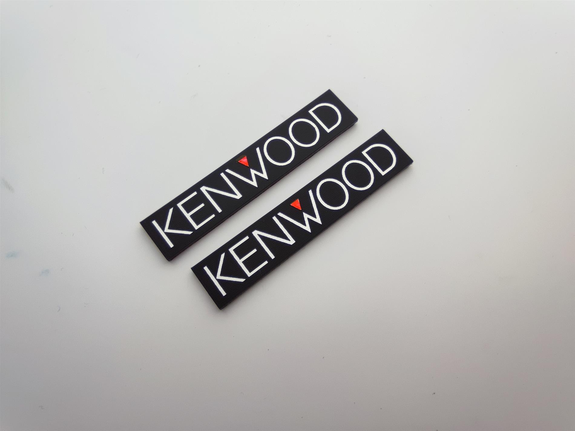 Kenwood Logosu - Etiket, Sticker, Çıkartma | Yüksek Kaliteli & Dayanıklı - Görsel 3