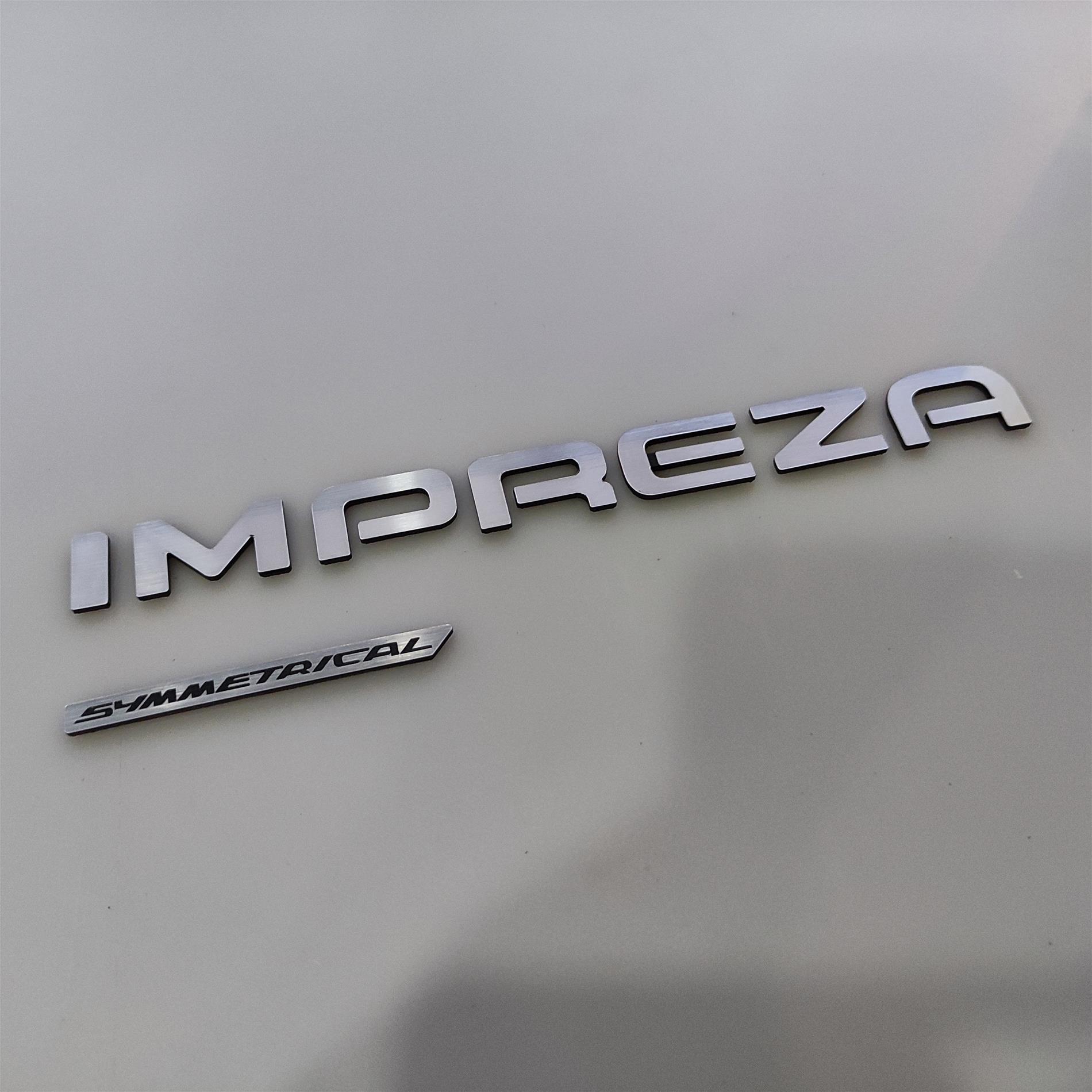 4 lü Subaru impreza bagaj yazı seti - Görsel 3