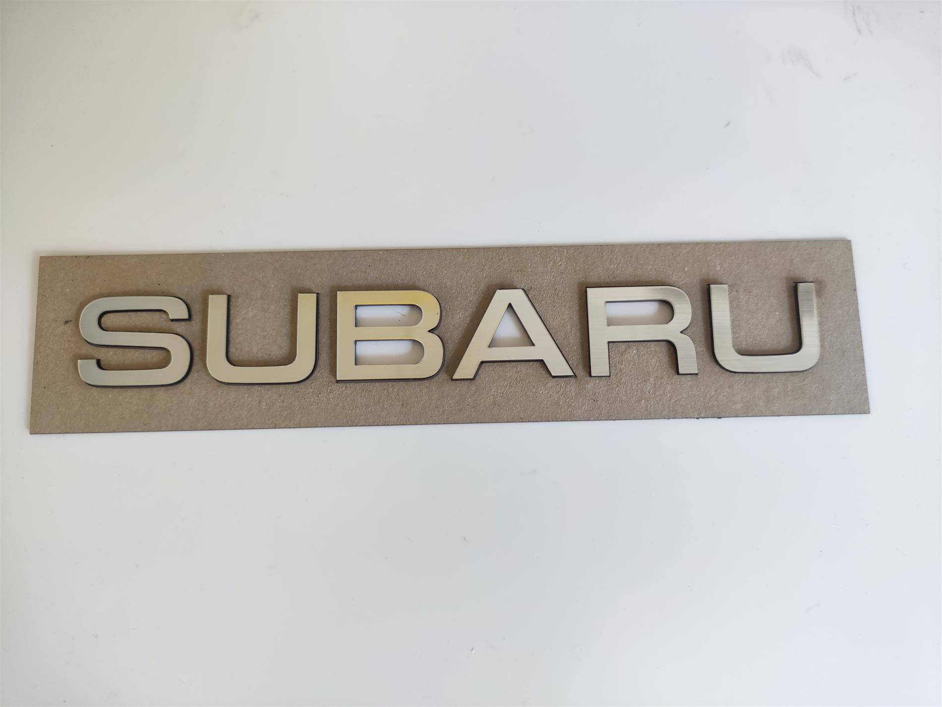 Subaru bagaj yazısı - Görsel 5