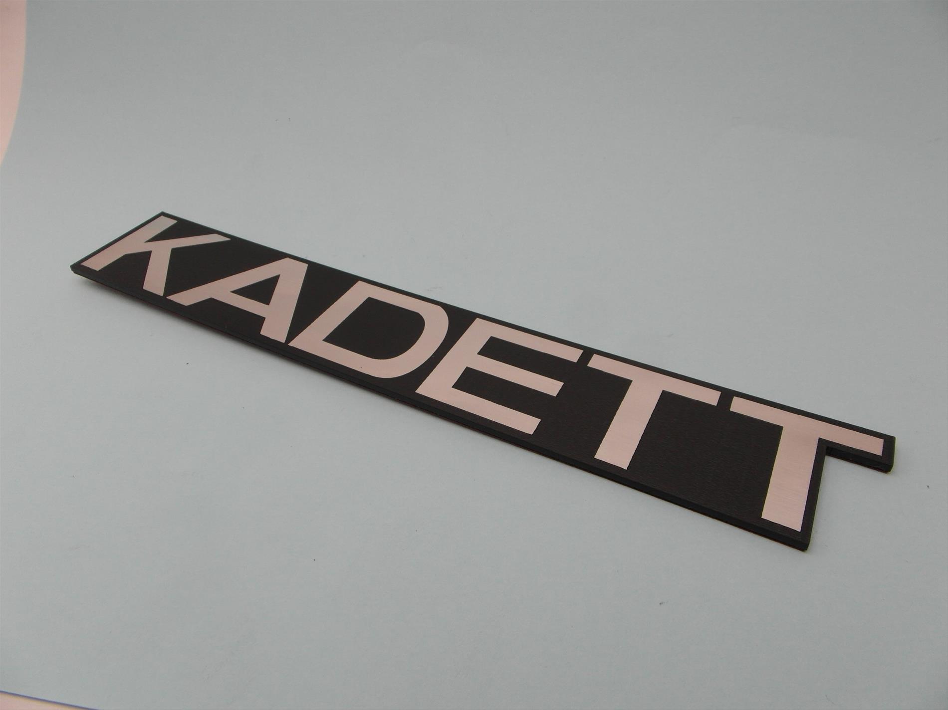 Opel Kadett Alüminyum plastik etiket - Görsel 3