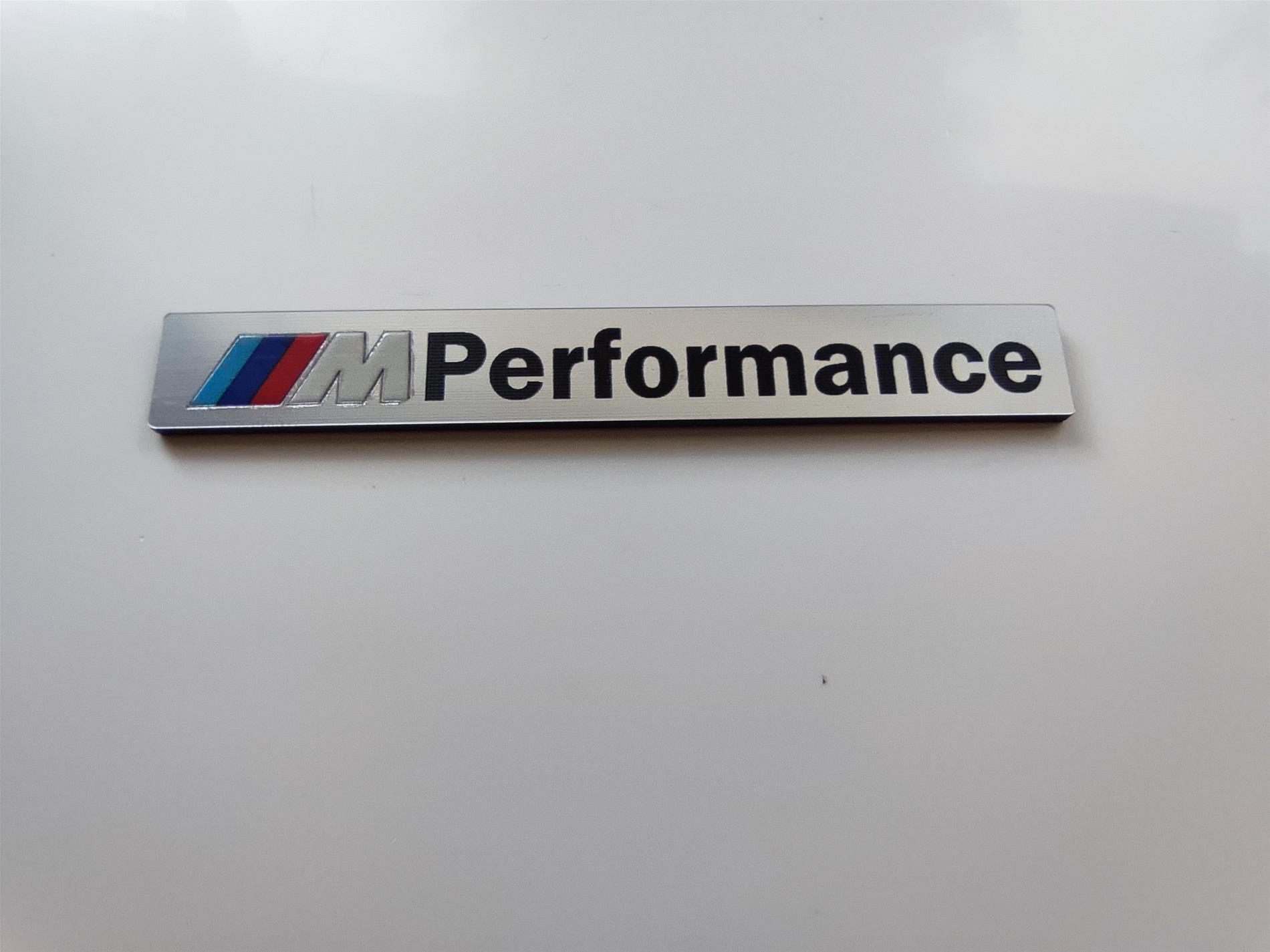 BMW M Performance Etiket - Görsel 4